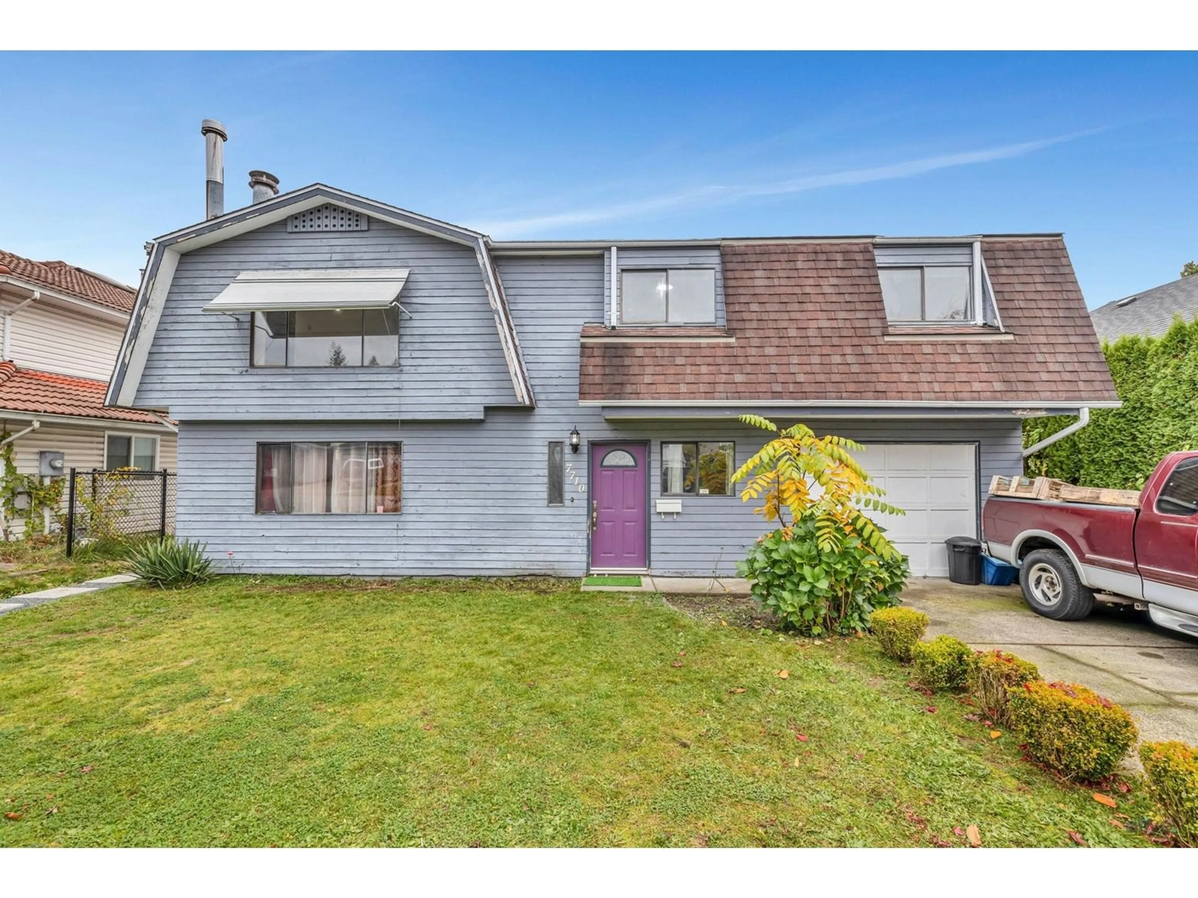 Frontside or backside of a home, cottage for 7710 JUNIPER STREET, Mission British Columbia V2V6G1