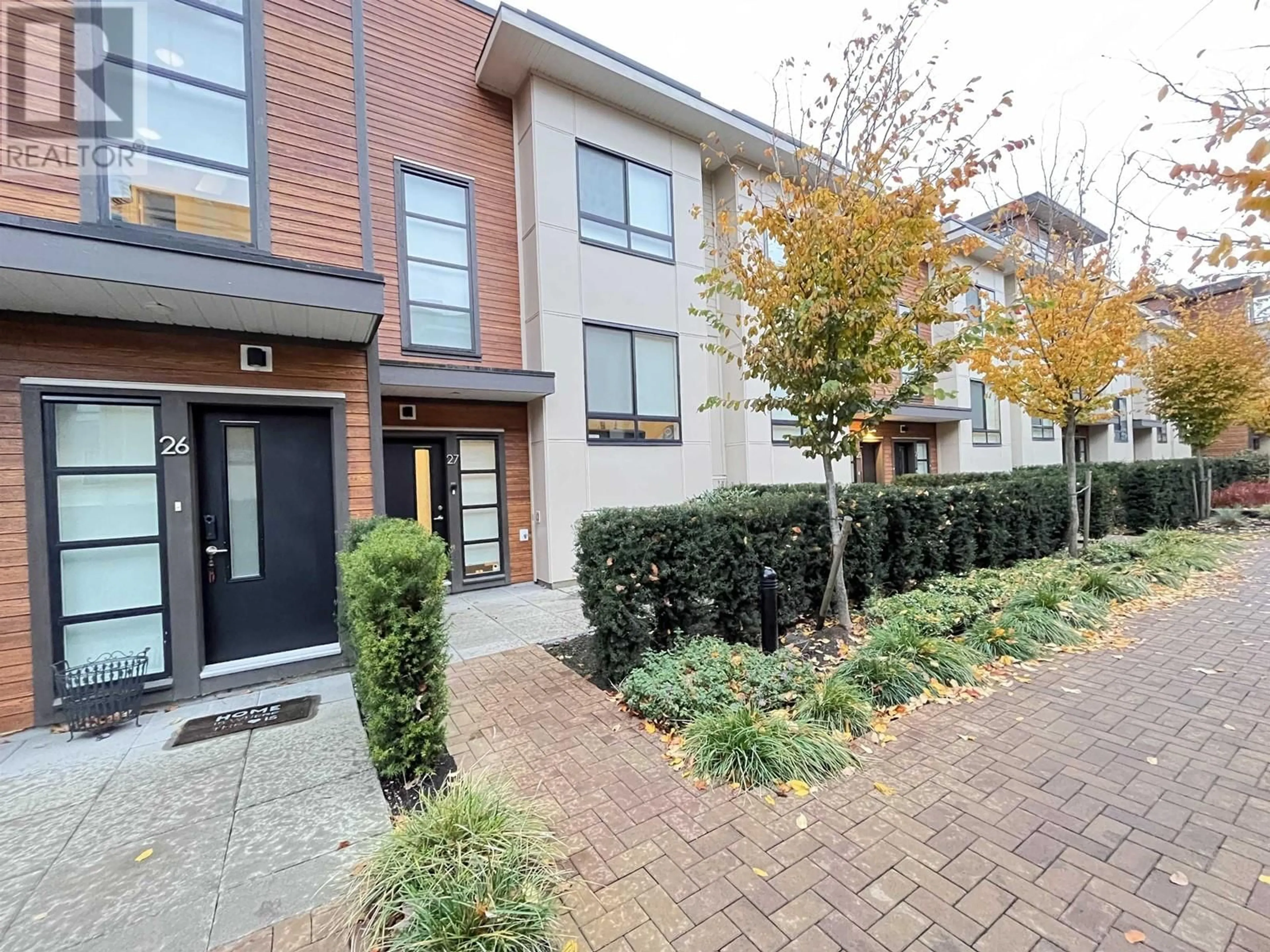 A pic from exterior of the house or condo, the street view for 27 10233 RIVER DRIVE, Richmond British Columbia V6X1Z2