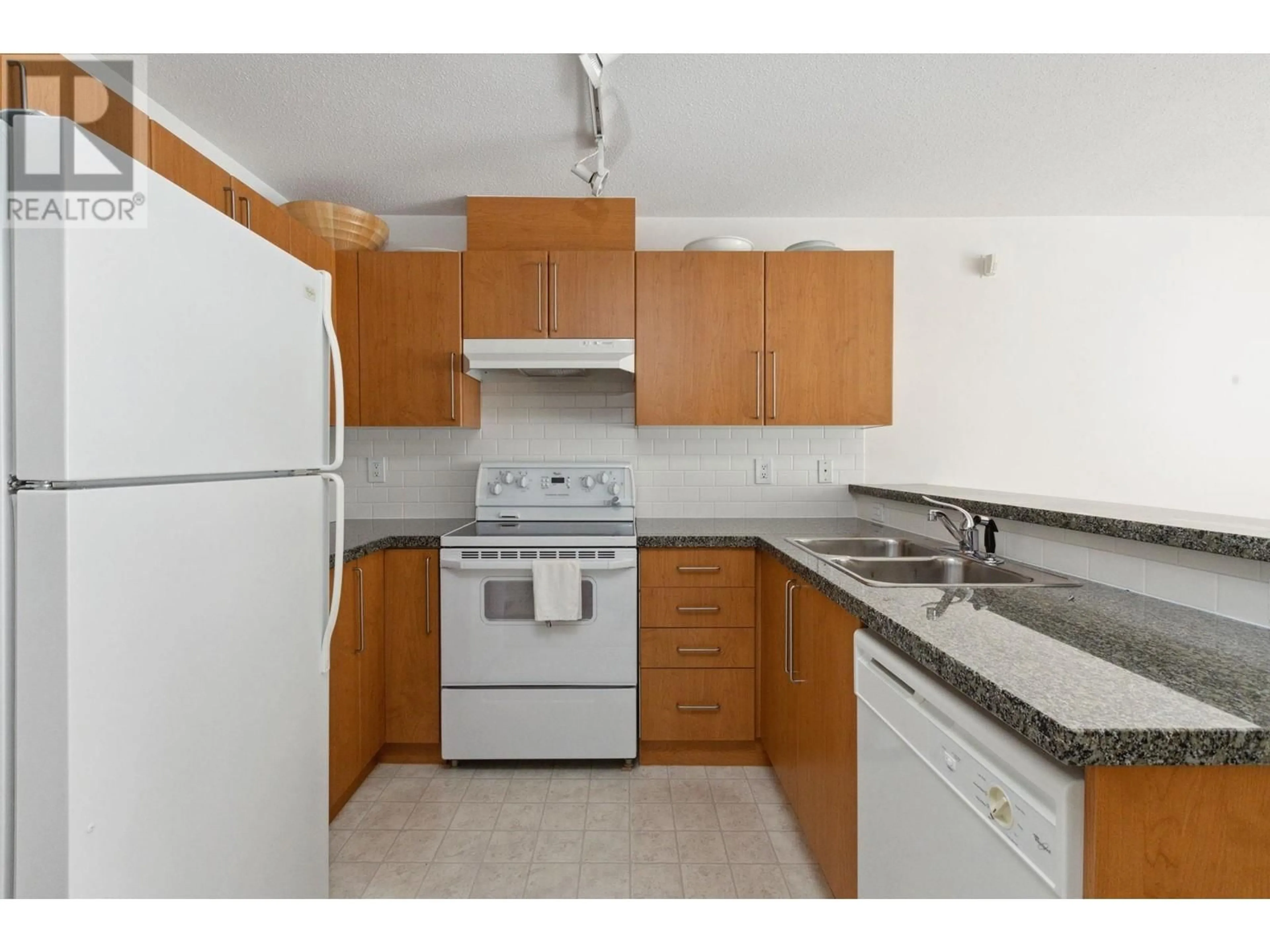 Standard kitchen, not visible floor, mountain for 414 1150 E 29TH STREET, North Vancouver British Columbia V7K3E2