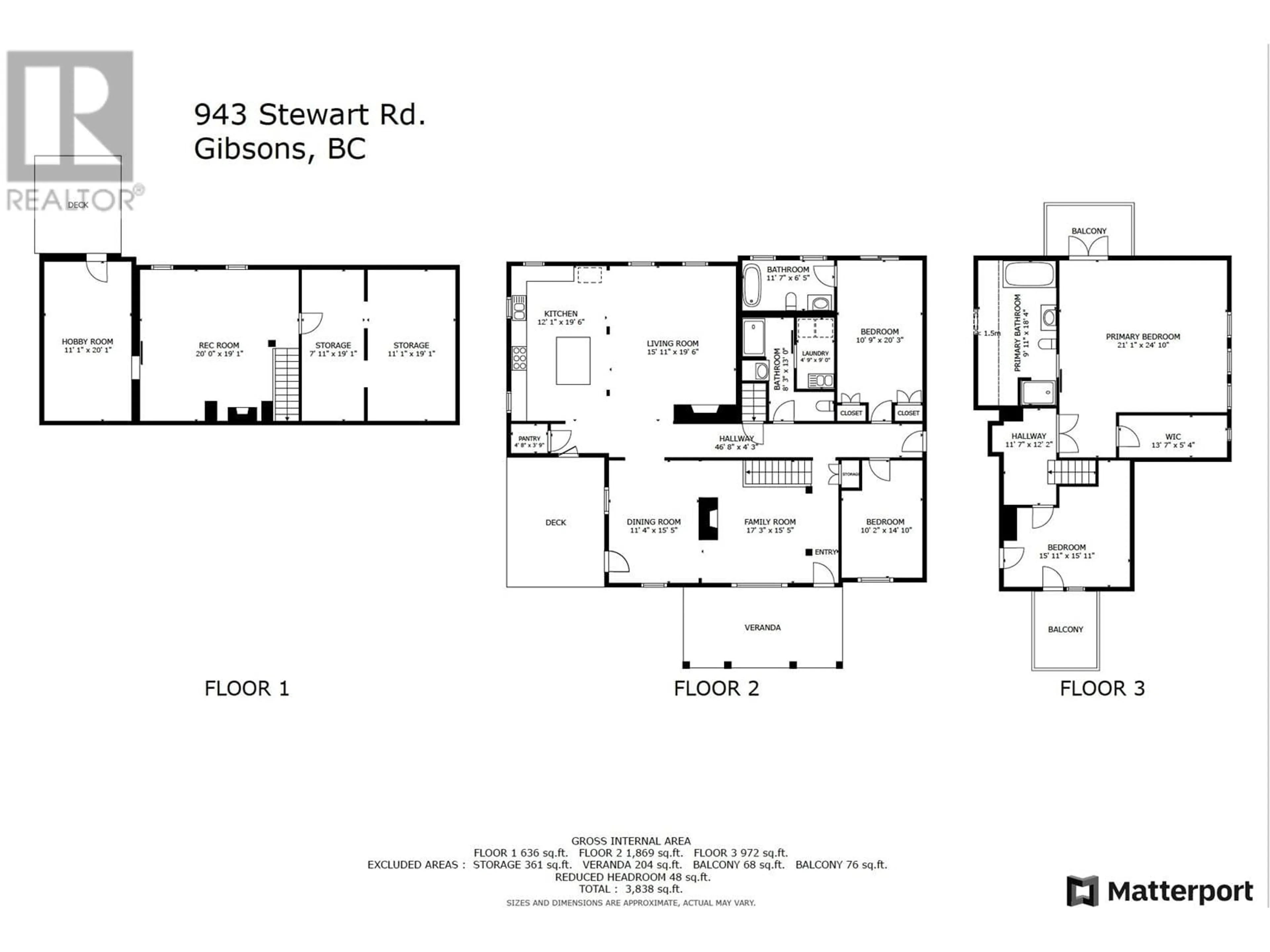 Floor plan for 943 937 STEWART ROAD, Gibsons British Columbia V0N1V7