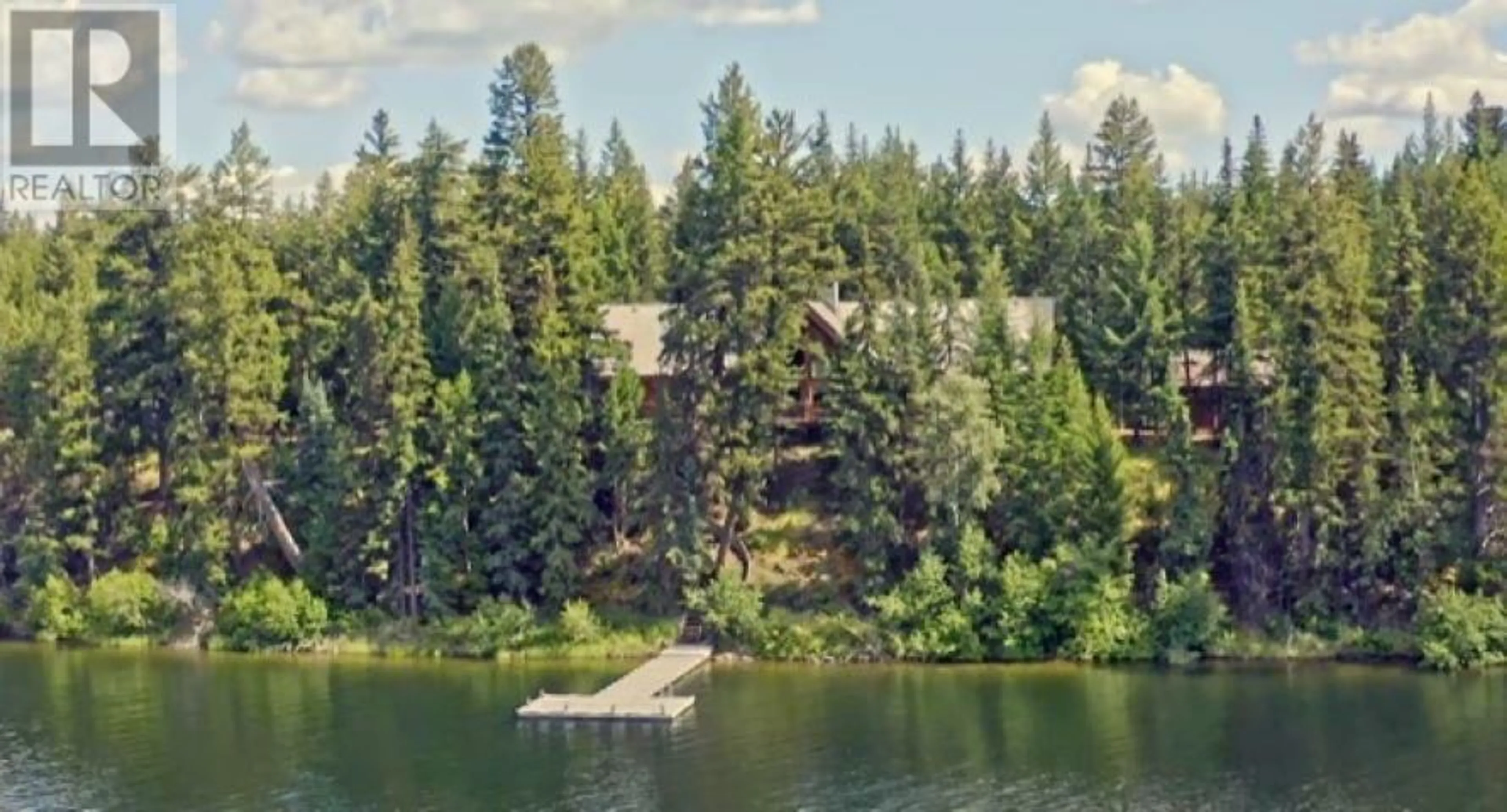 A pic from outside/outdoor area/front of a property/back of a property/a pic from drone, water/lake/river/ocean view for 6663 SVEN ROAD, Horse Lake British Columbia V0K1X3