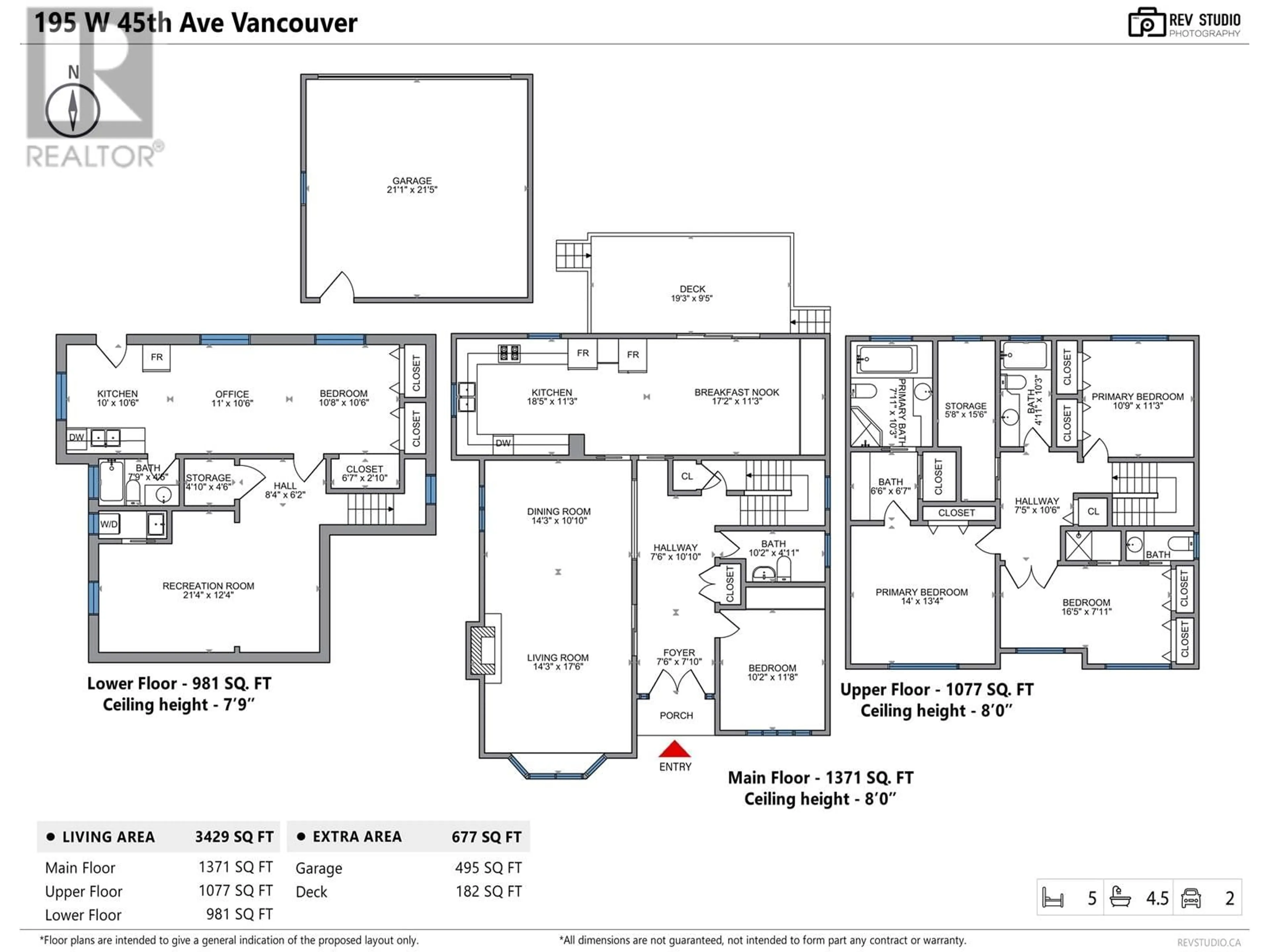 Floor plan for 195 W 45TH AVENUE, Vancouver British Columbia V5Y2W2