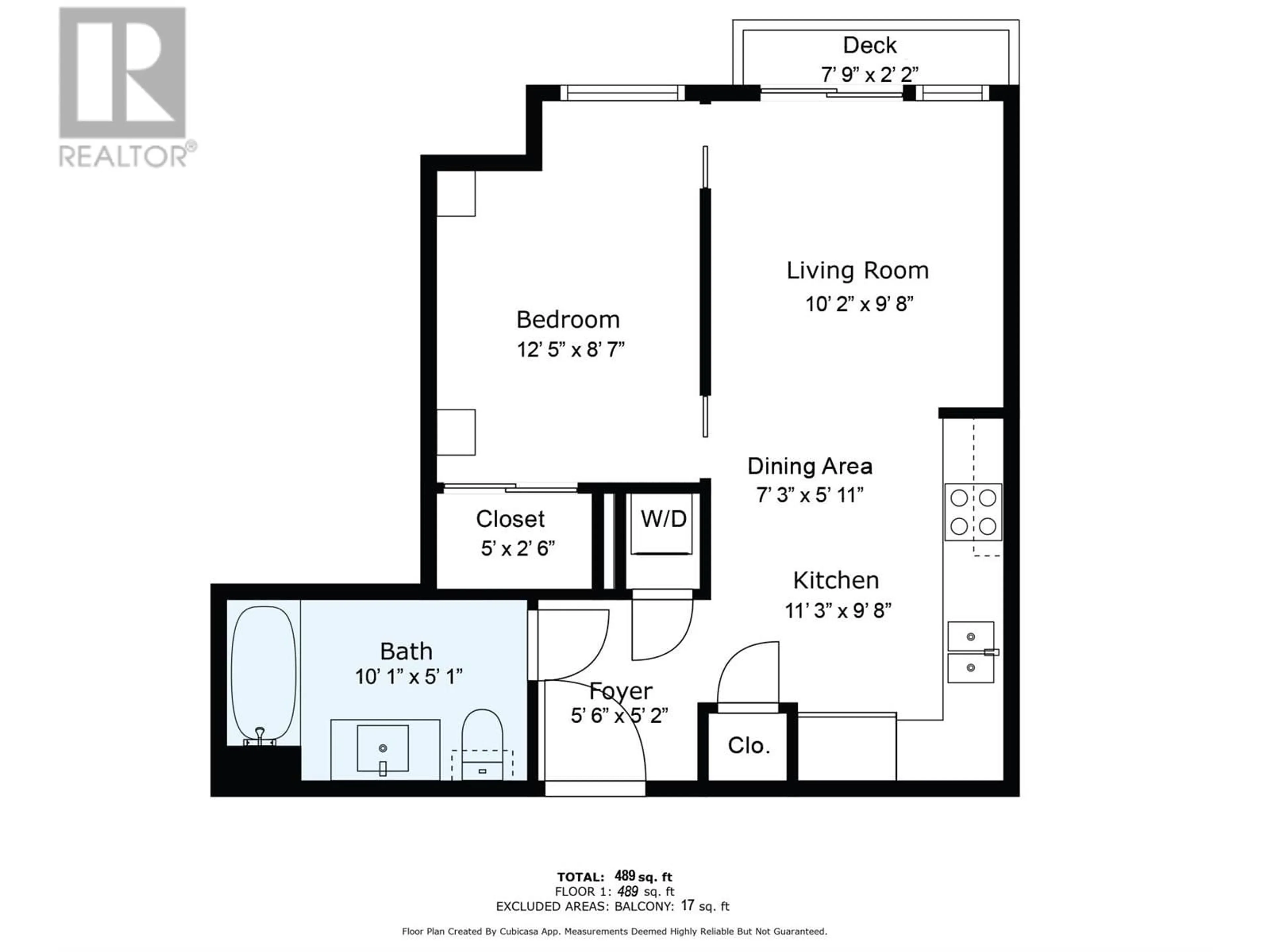 Floor plan for 513 111 E 3RD STREET, North Vancouver British Columbia V7L0C6