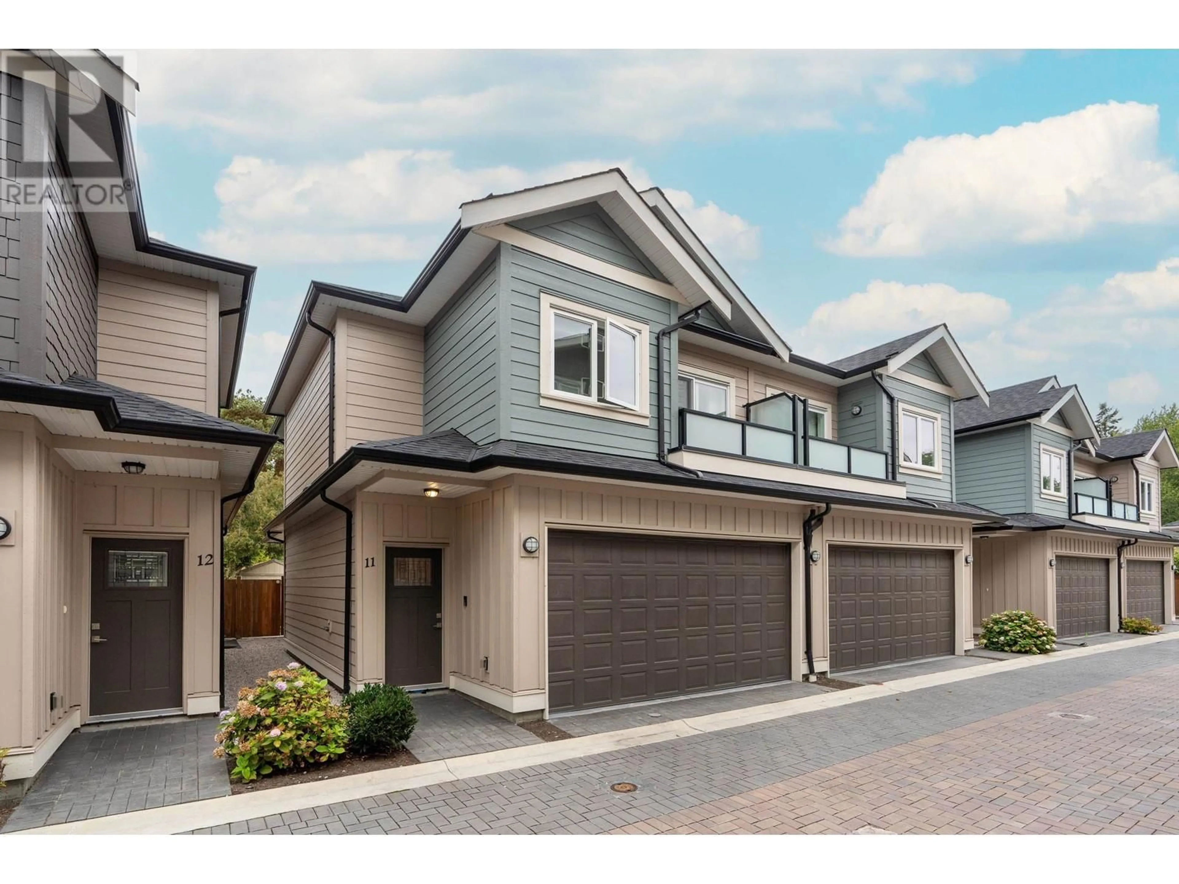 A pic from exterior of the house or condo, the street view for 11 6551 WILLIAMS ROAD, Richmond British Columbia V7E1K6