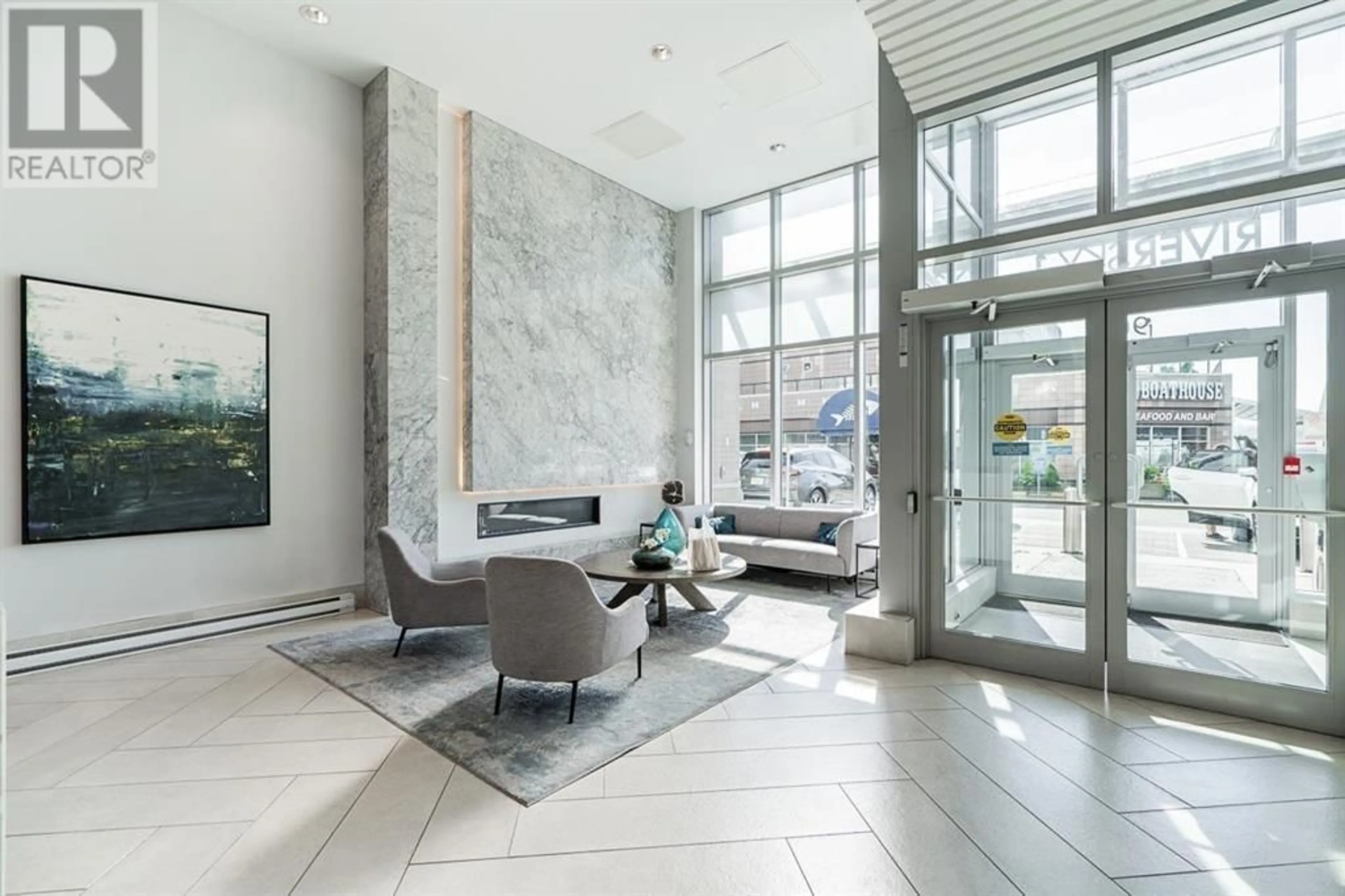 Indoor lobby for 3302 908 QUAYSIDE DRIVE, New Westminster British Columbia V3M0L4