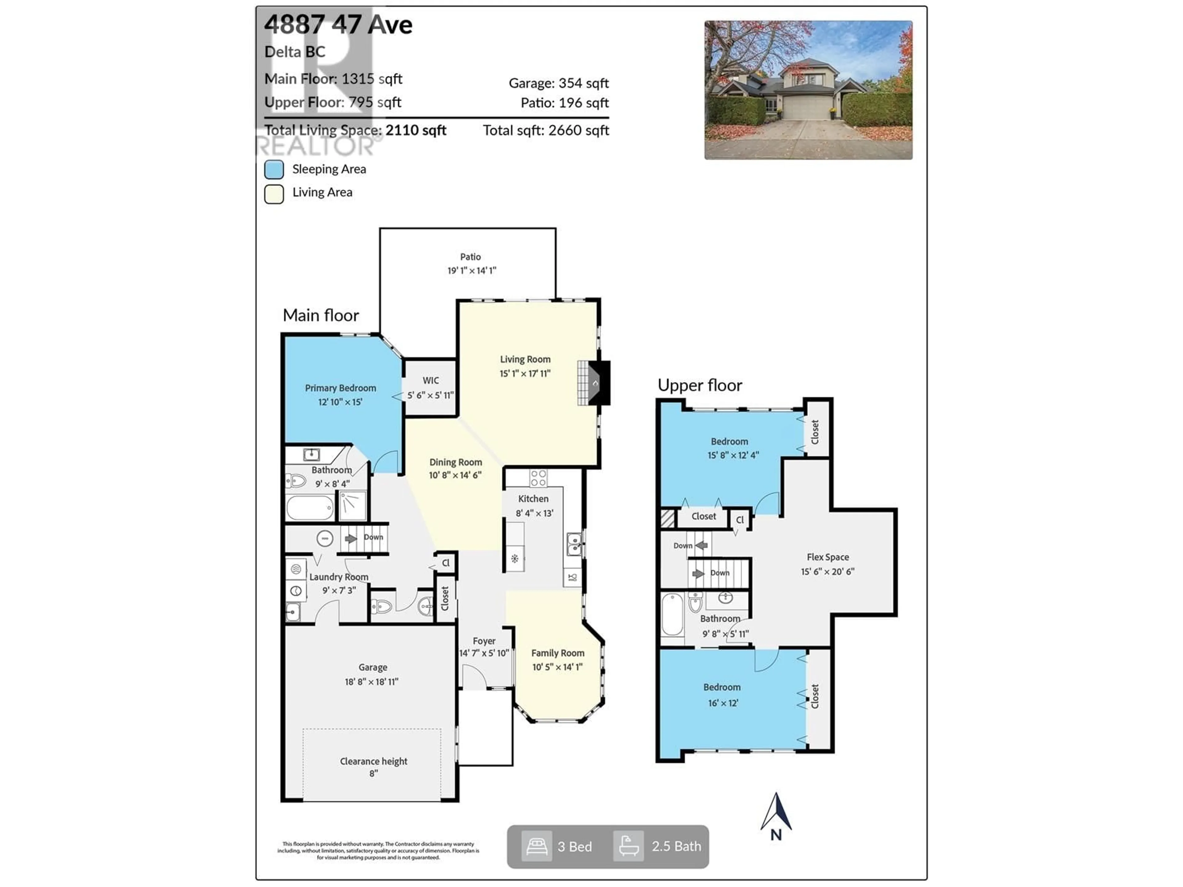 Floor plan for 4887 47 AVENUE, Delta British Columbia V4K1P9