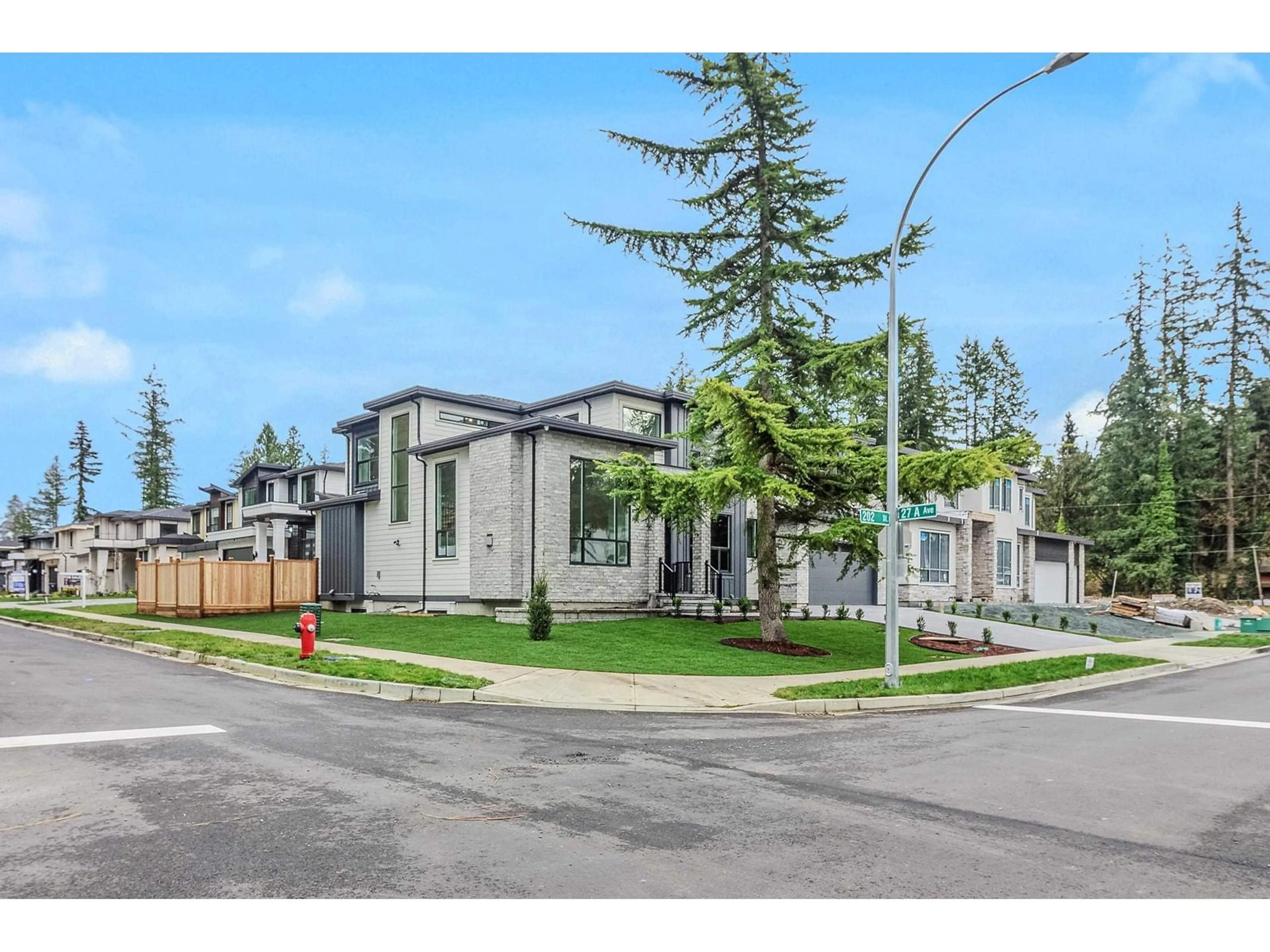 A pic from exterior of the house or condo, the fenced backyard for 2726 202 STREET, Langley British Columbia V2Z0B6