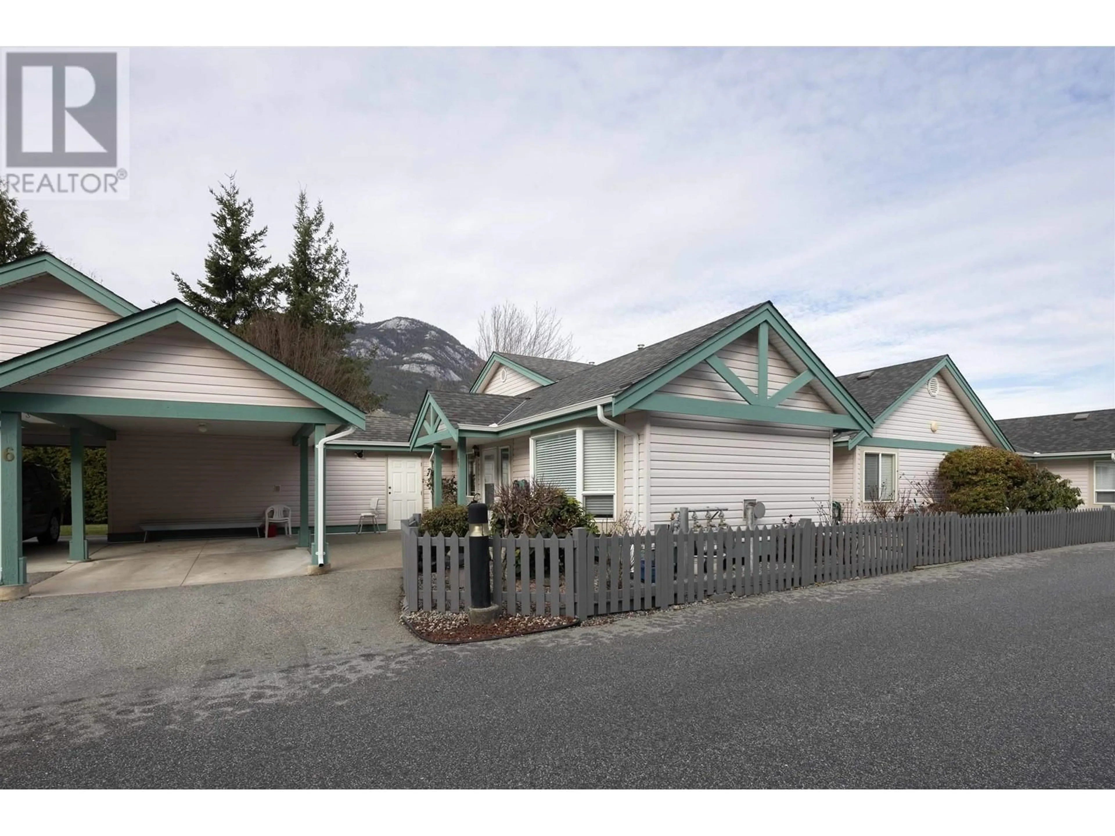 A pic from exterior of the house or condo, the street view for 6 1201 PEMBERTON AVENUE, Squamish British Columbia V8B0J7