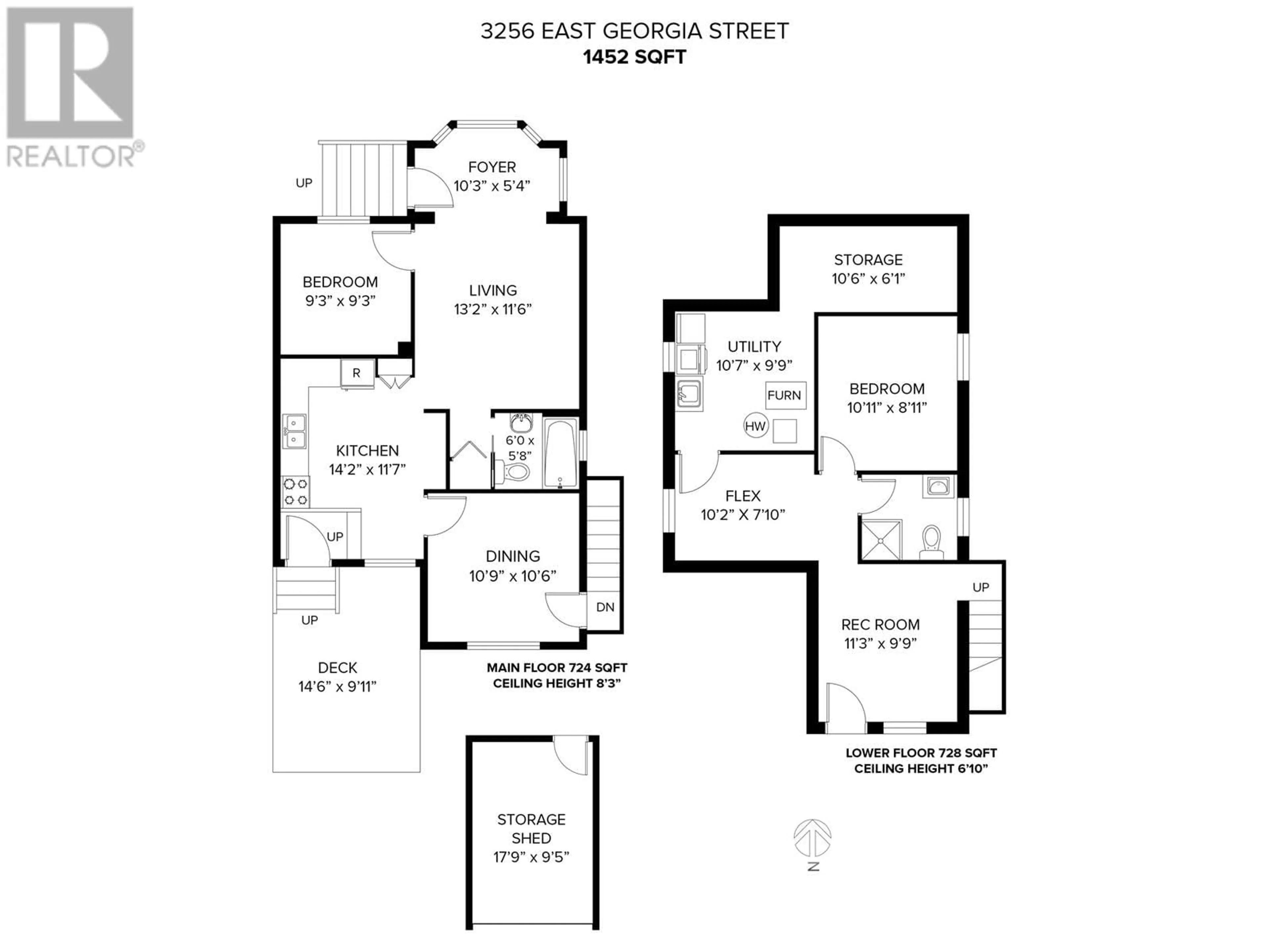 Floor plan for 3256 E GEORGIA STREET, Vancouver British Columbia V5K2L3