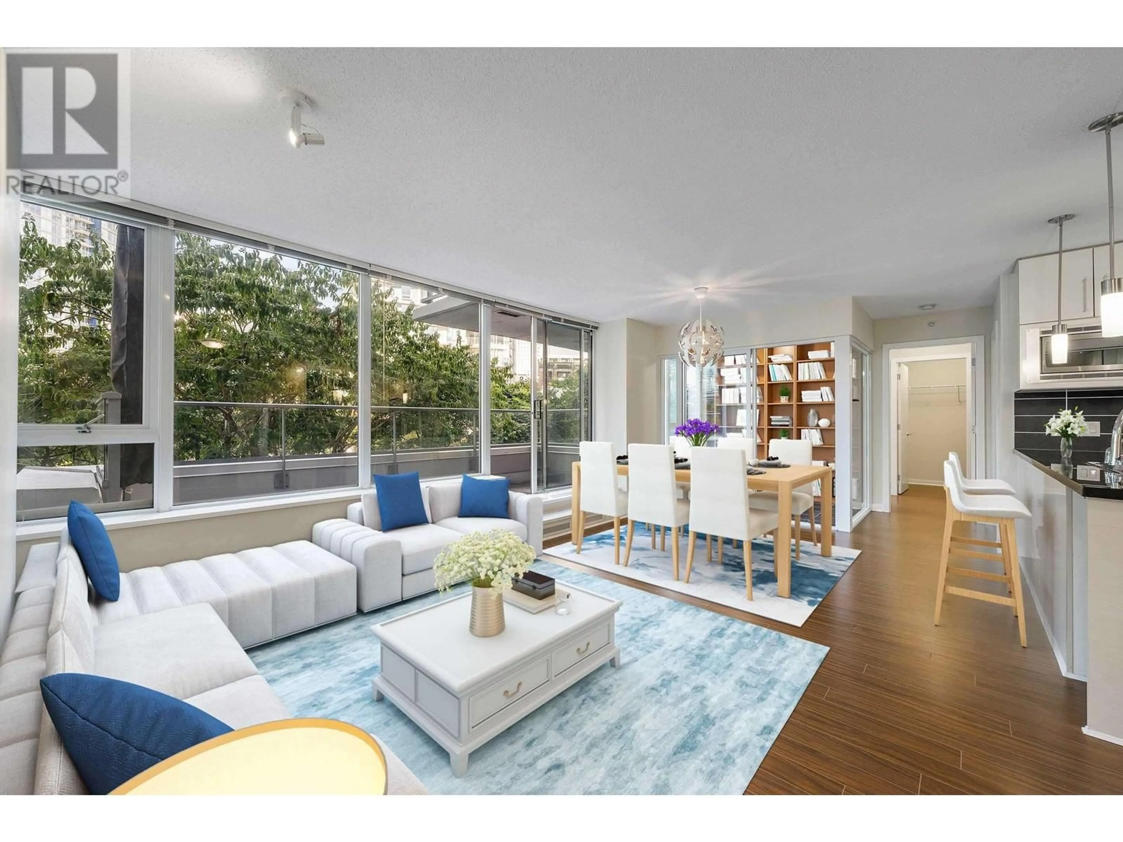 Living room, wood floors for 302 633 ABBOTT STREET, Vancouver British Columbia V6B0J3