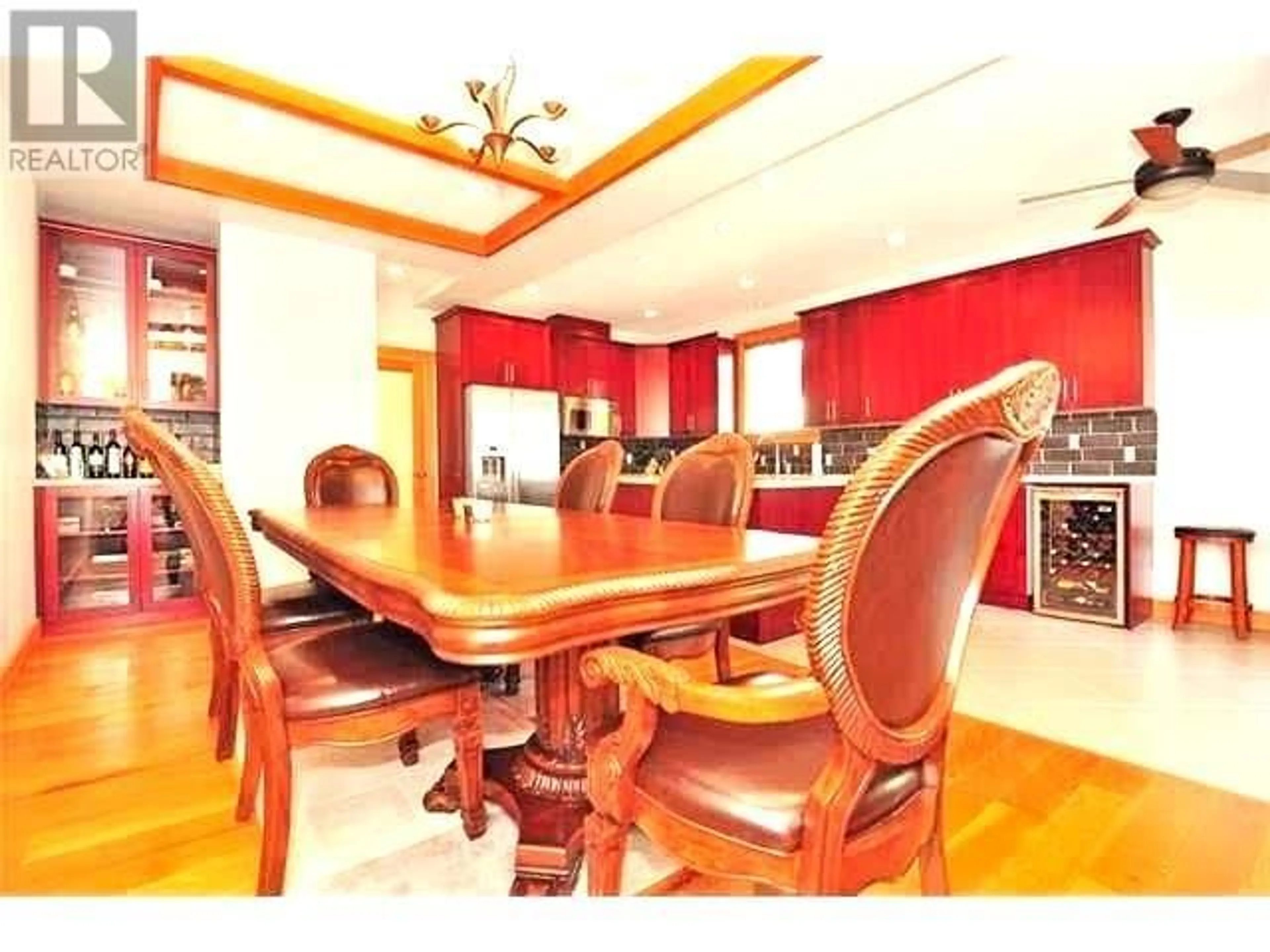 Dining room, wood floors, cottage for 6080 MARINE DRIVE, Burnaby British Columbia V3N2X9