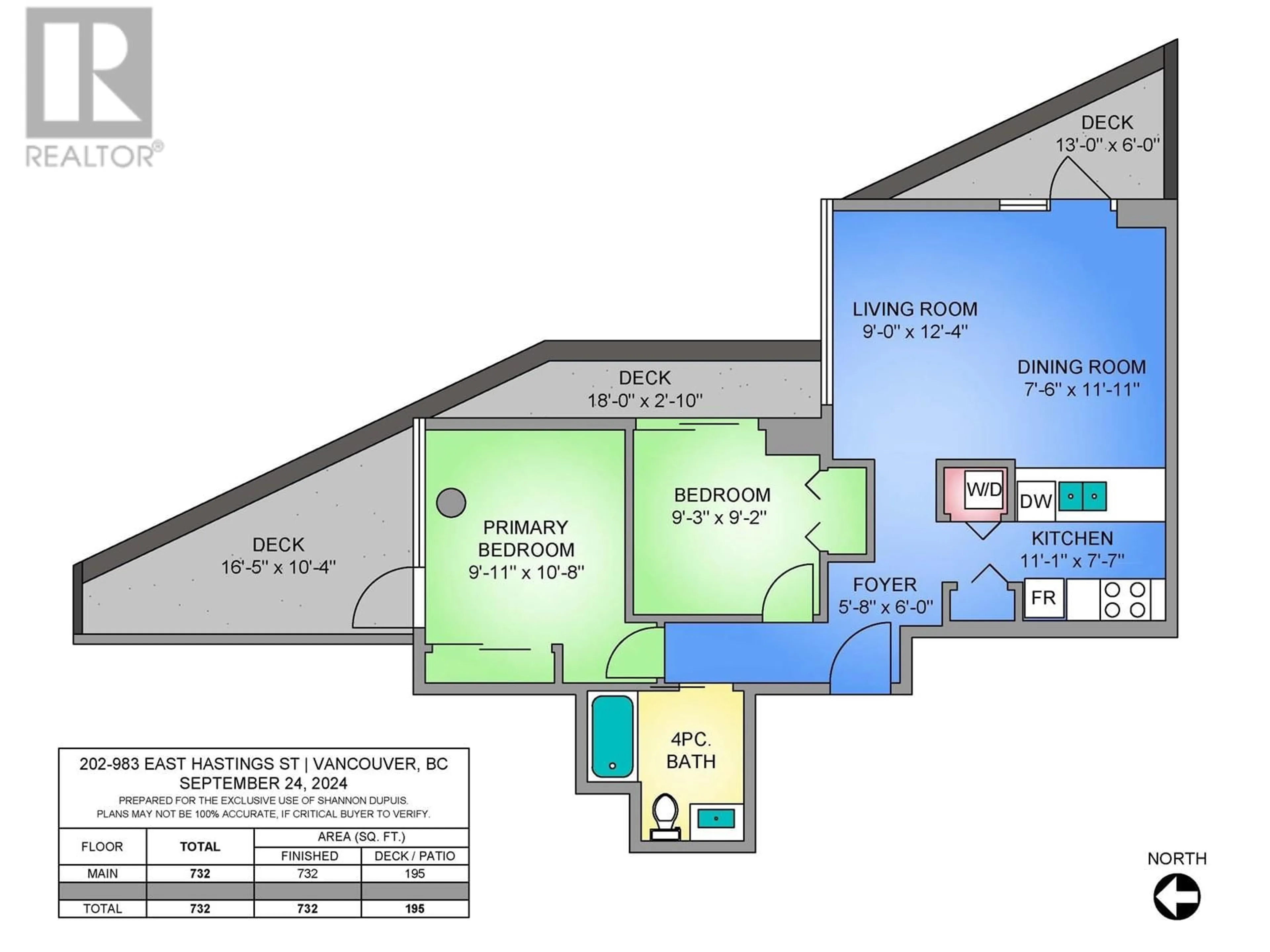 Floor plan for 202 983 E HASTINGS STREET, Vancouver British Columbia V6A0G9