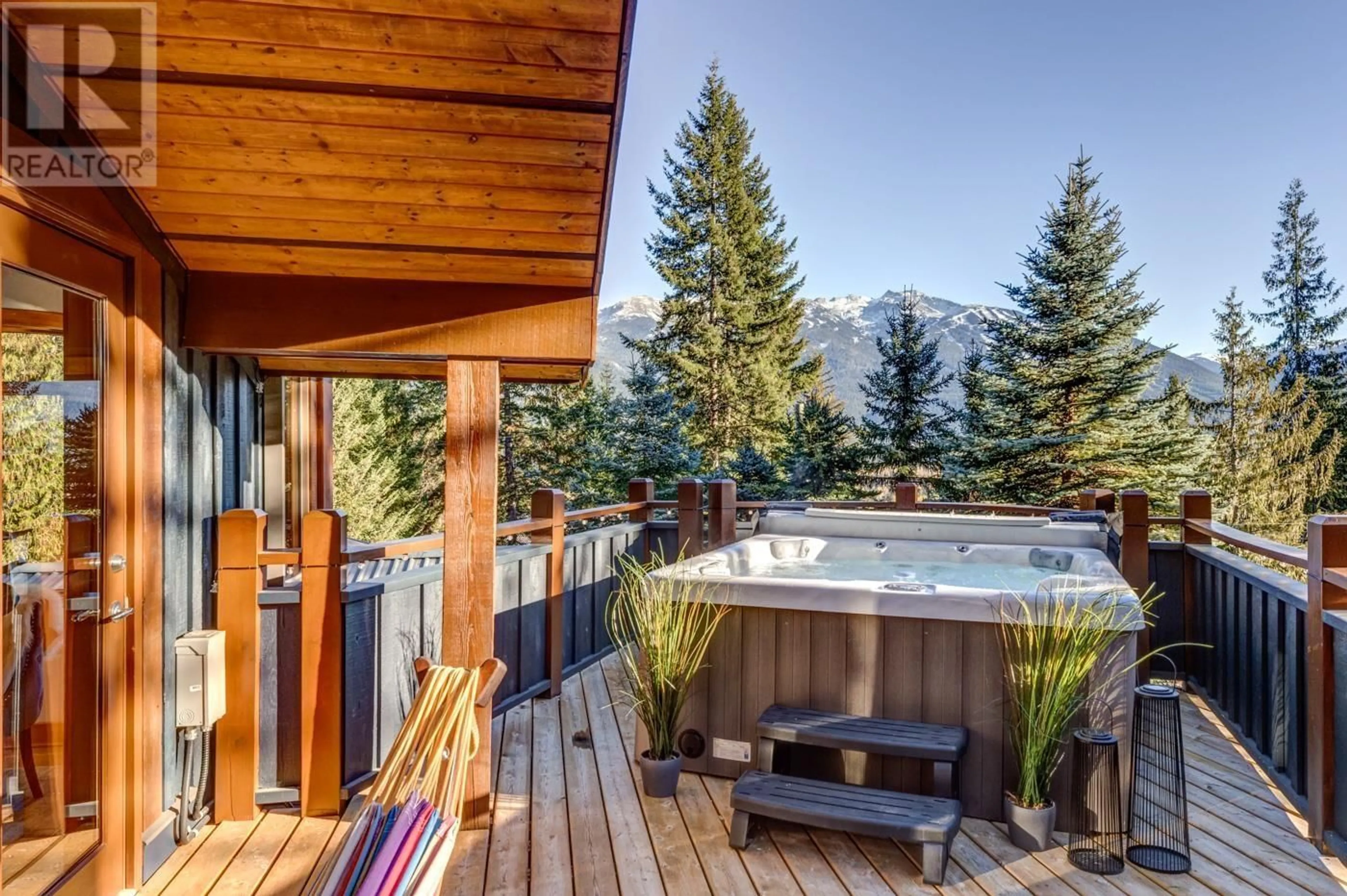 Patio, mountain view for 8348 MOUNTAIN VIEW DRIVE, Whistler British Columbia V8E0G3