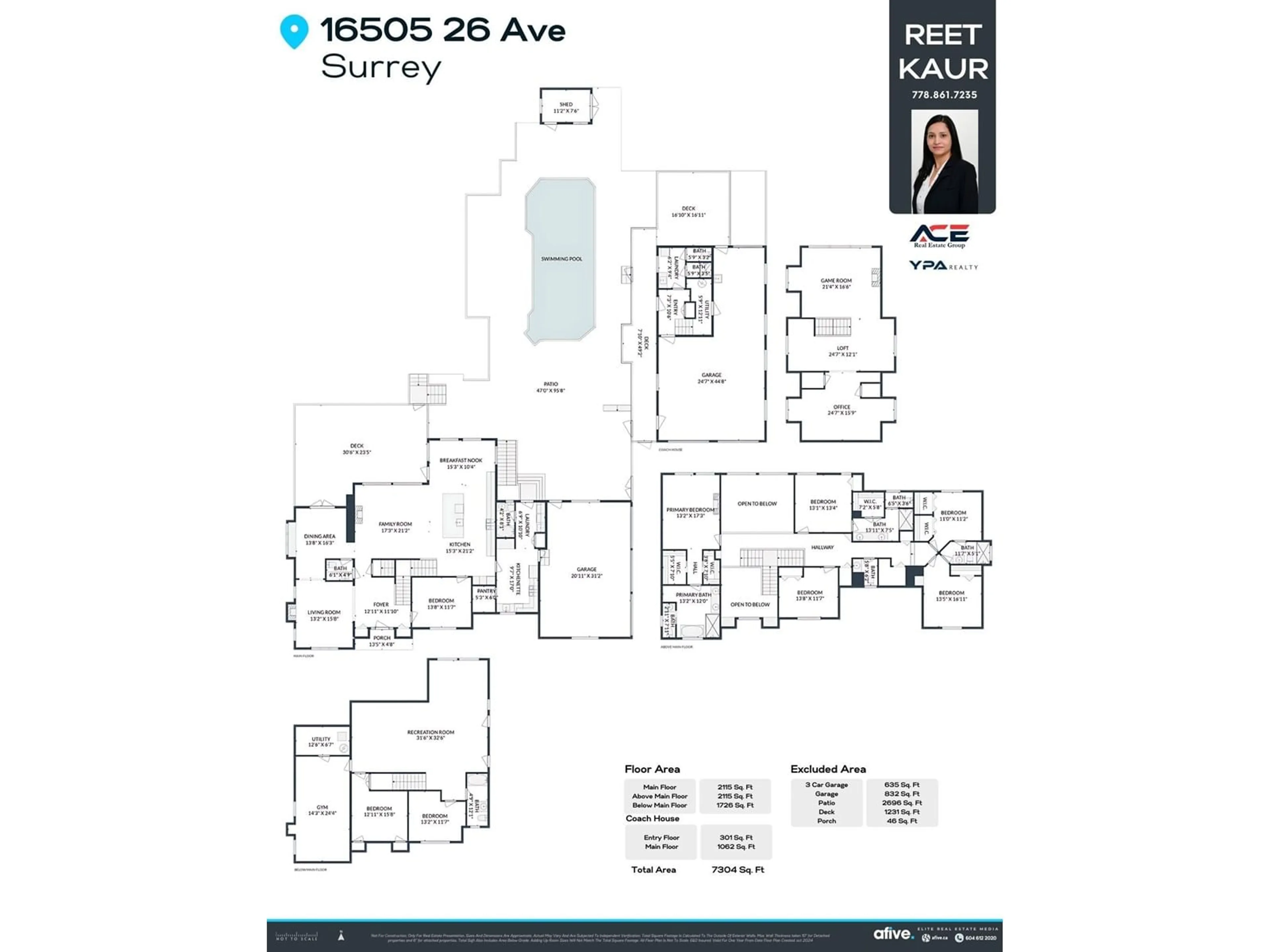 Floor plan for 16505 26 AVENUE, Surrey British Columbia V3Z9W9