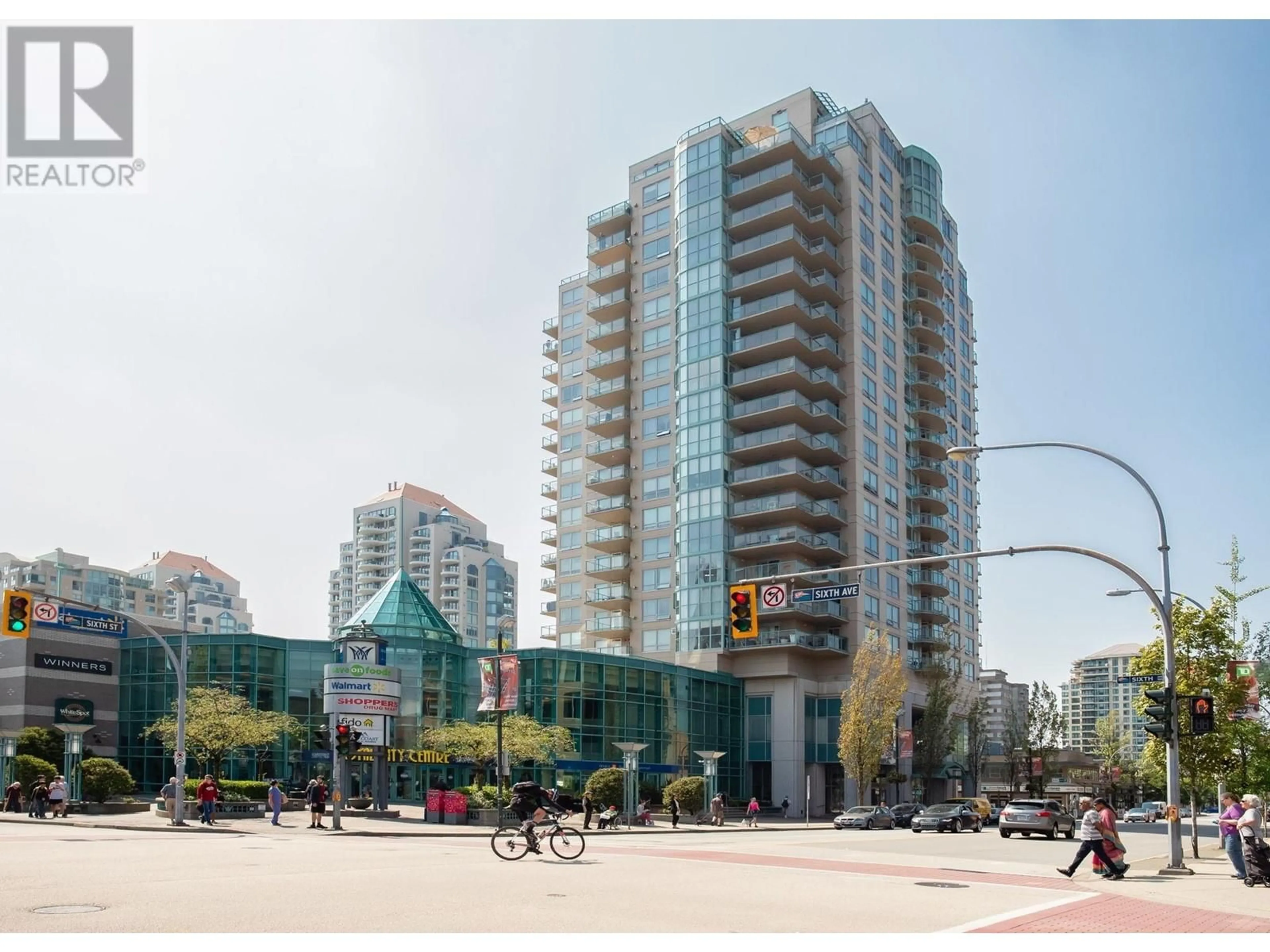 A pic from exterior of the house or condo, the street view for 1904 612 SIXTH STREET, New Westminster British Columbia V3L5V2