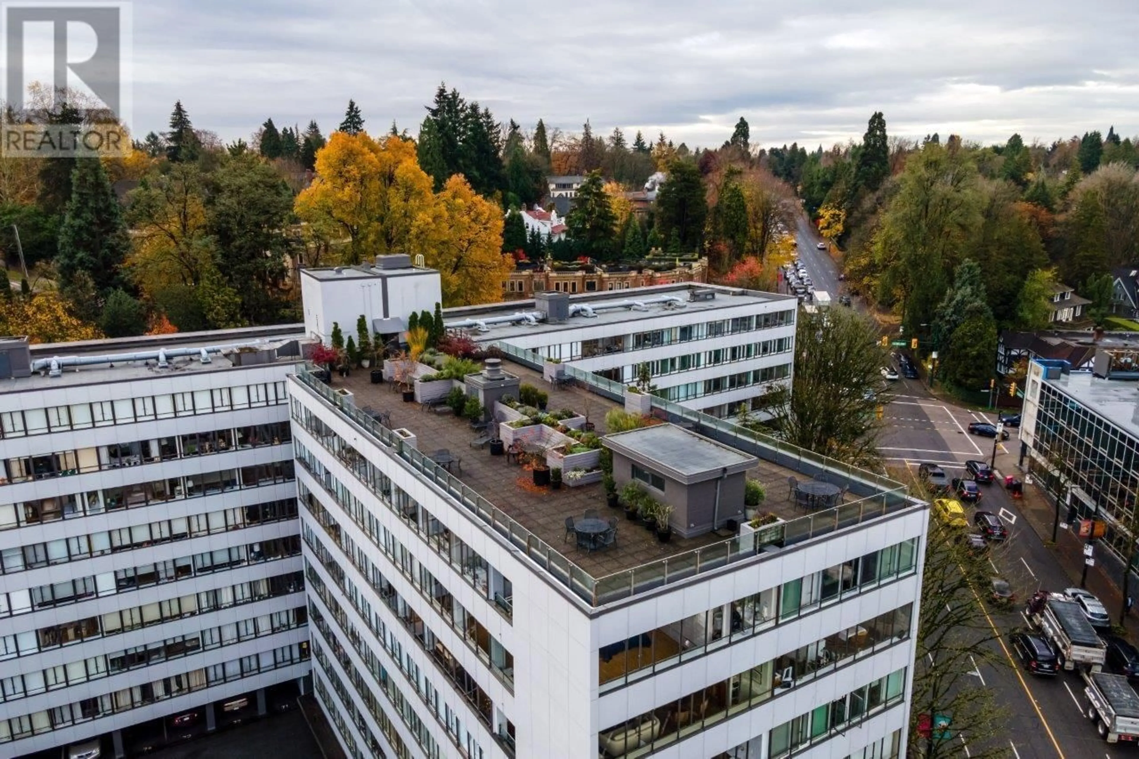 Balcony in the apartment, the front or back of building for 724 1445 MARPOLE AVENUE, Vancouver British Columbia V6H1S5