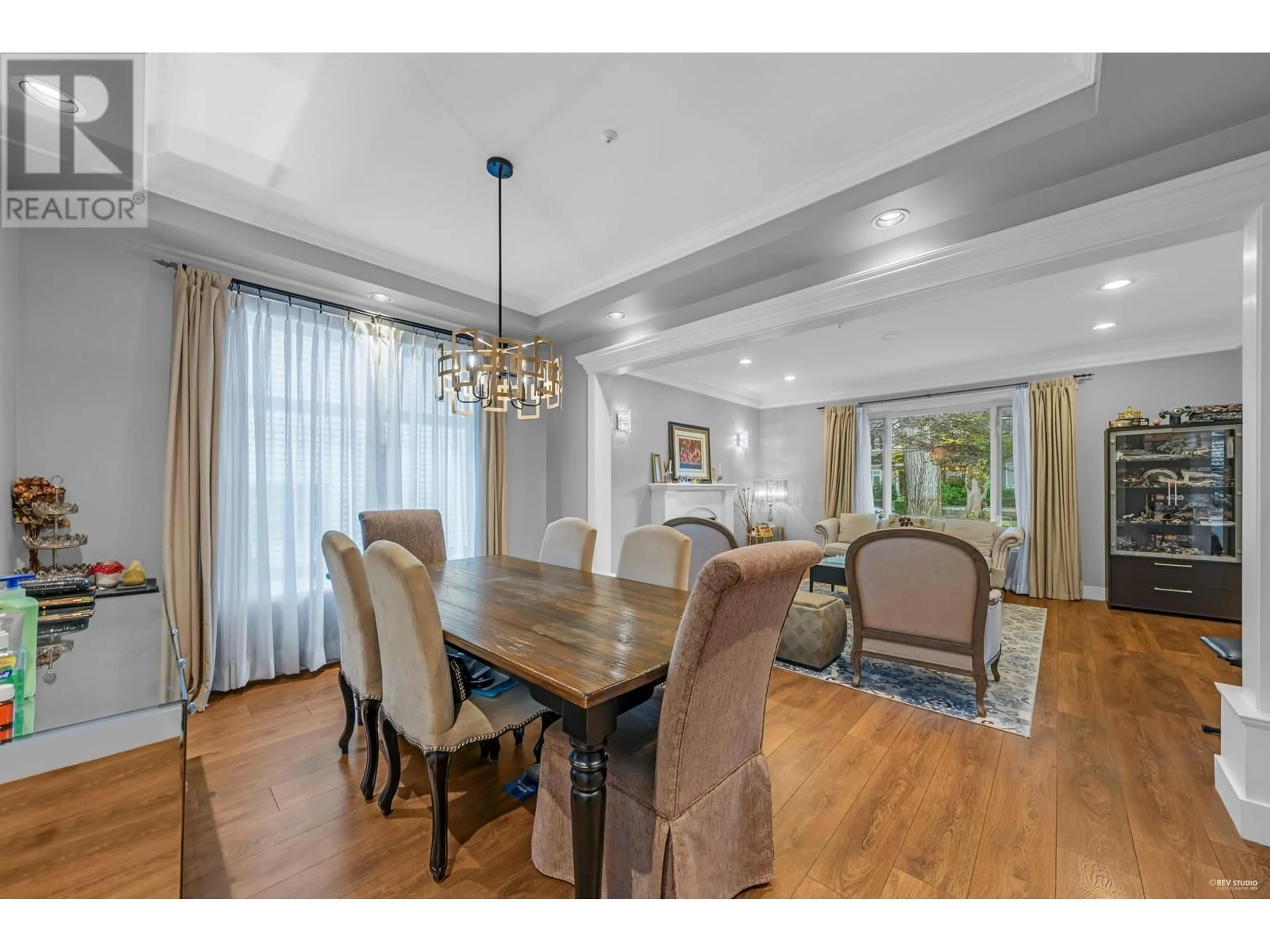 Dining room, wood floors, cottage for 3523 W 18TH AVENUE, Vancouver British Columbia V6S1A9