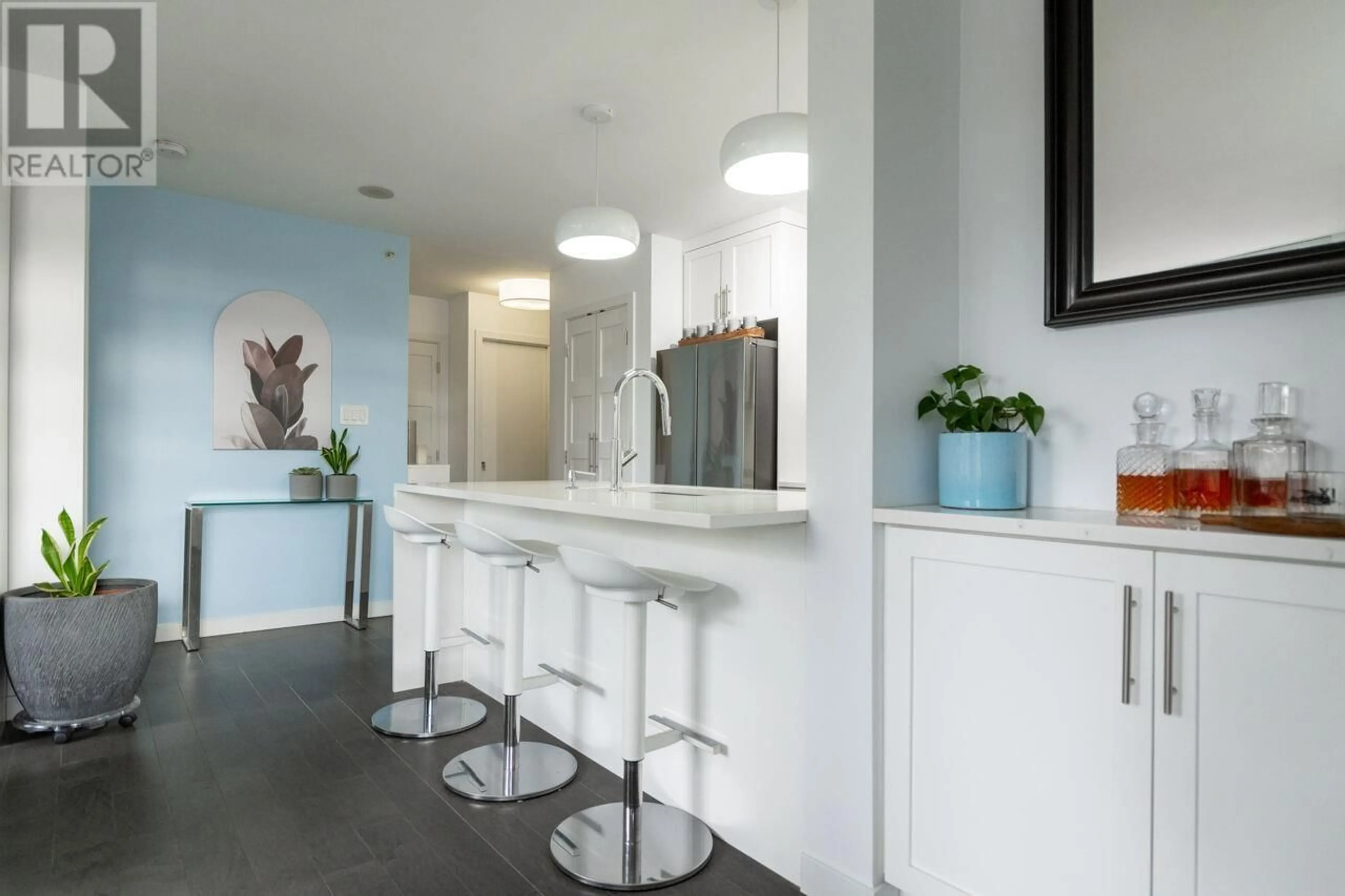 Bathroom, ceramic floors for 406 989 BEATTY STREET, Vancouver British Columbia V6Z3C2