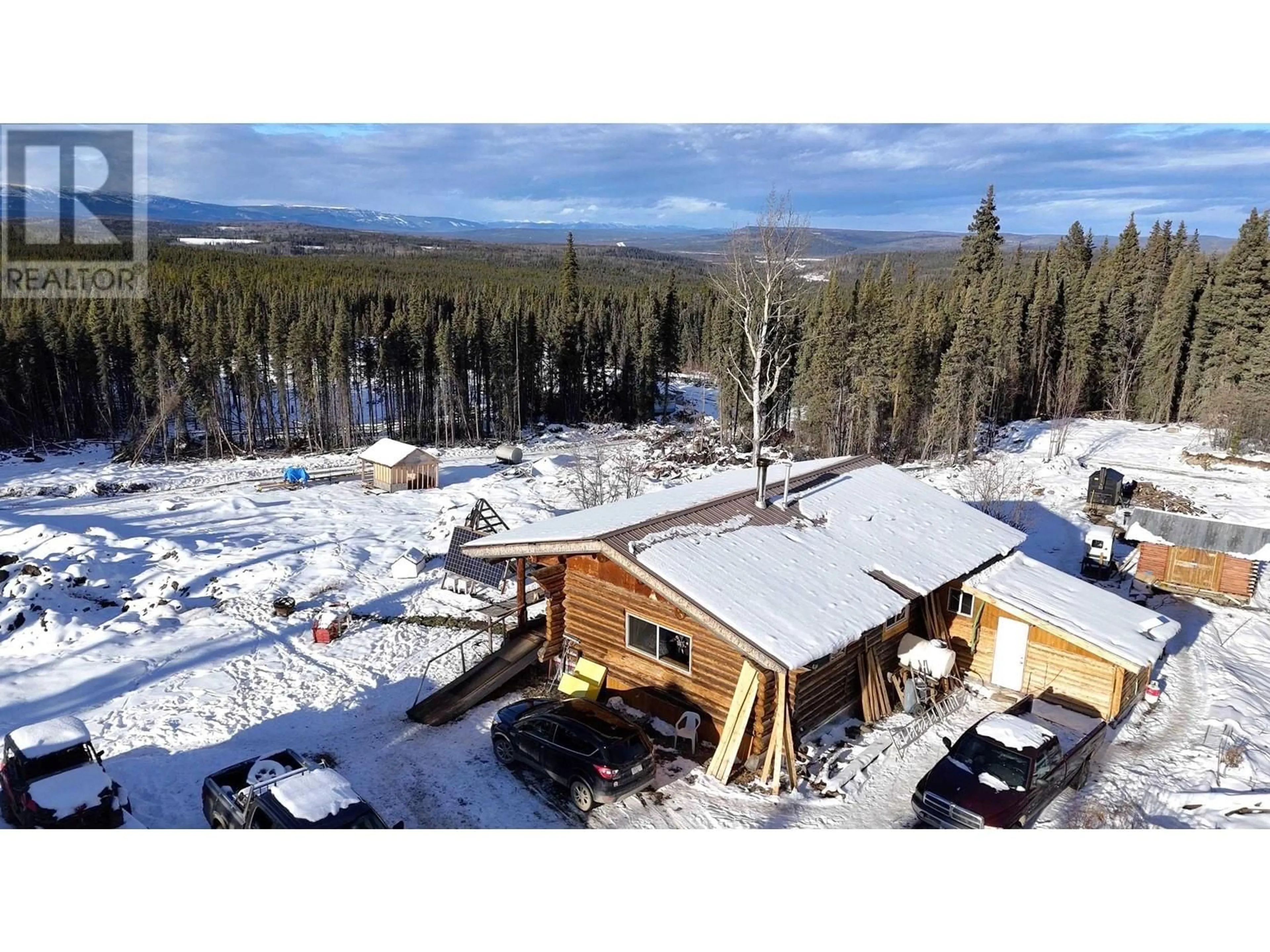 A pic from outside/outdoor area/front of a property/back of a property/a pic from drone, building for DL - 4146 PINK MTN SUB ROAD, Fort St. John British Columbia V0C0A7