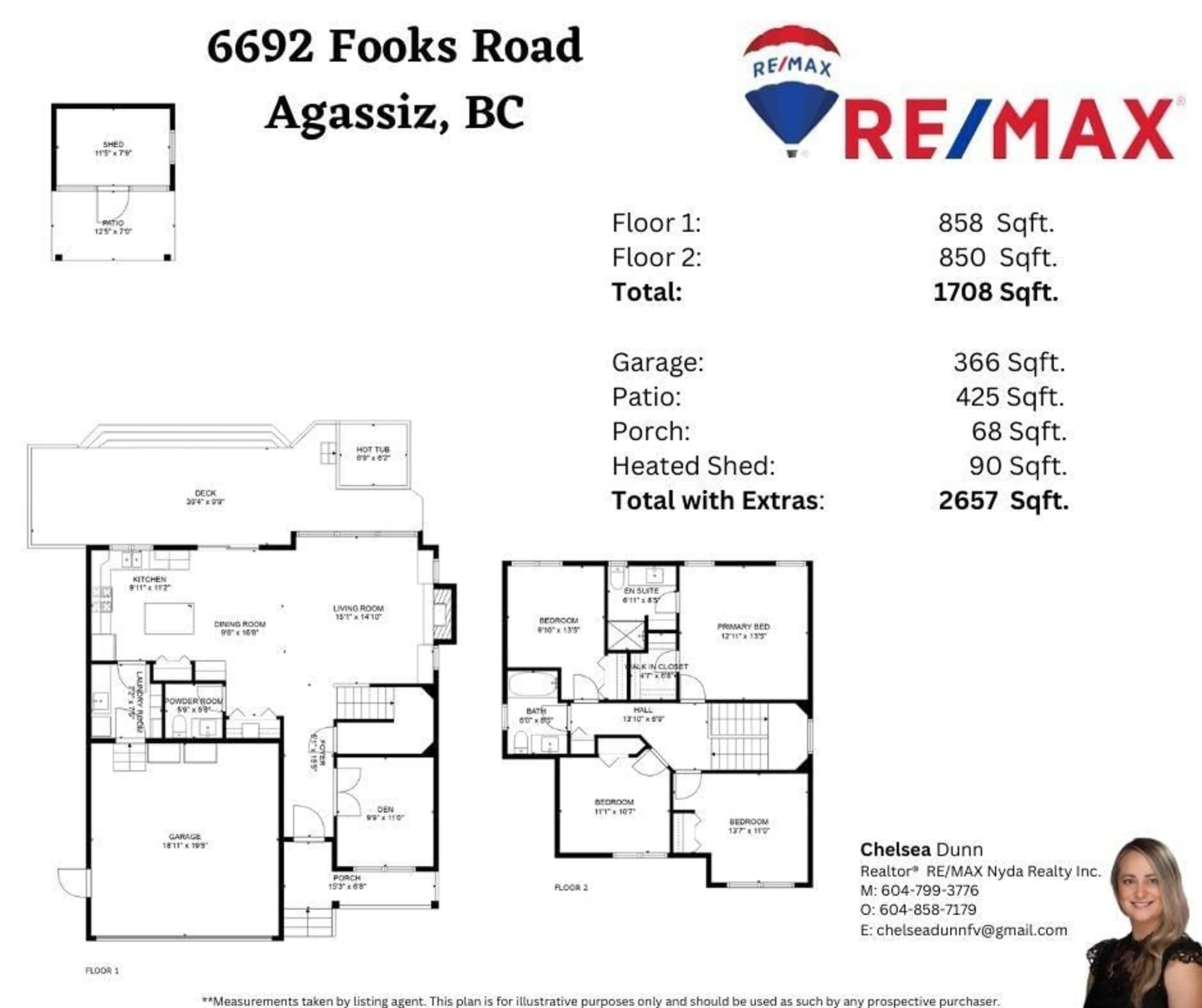 Floor plan for 6692 FOOKS ROAD, Agassiz British Columbia V0M1A1