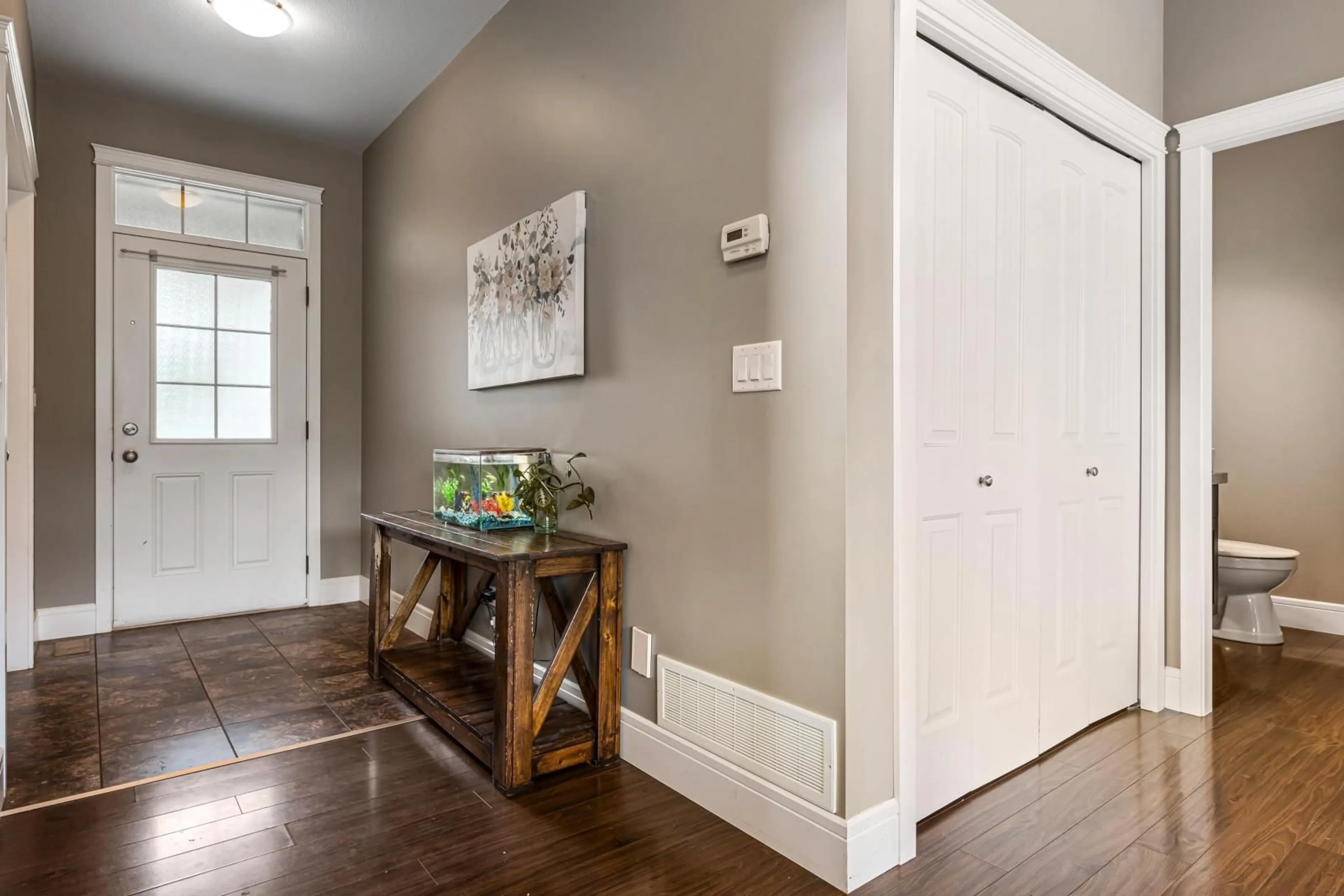 Indoor entryway, wood floors for 6692 FOOKS ROAD, Agassiz British Columbia V0M1A1