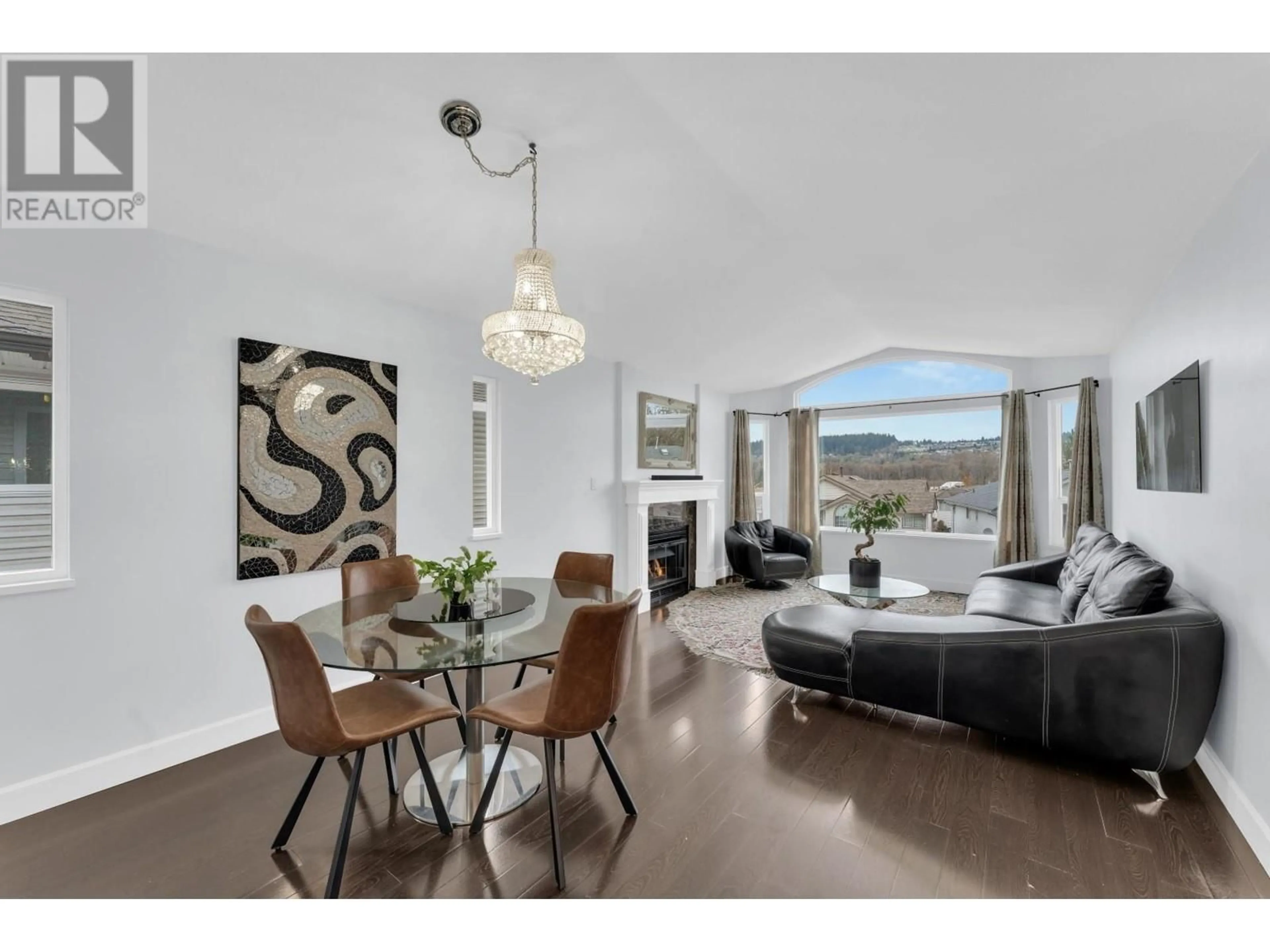 Dining room, wood floors for 1666 MCPHERSON DRIVE, Port Coquitlam British Columbia V3C6C9