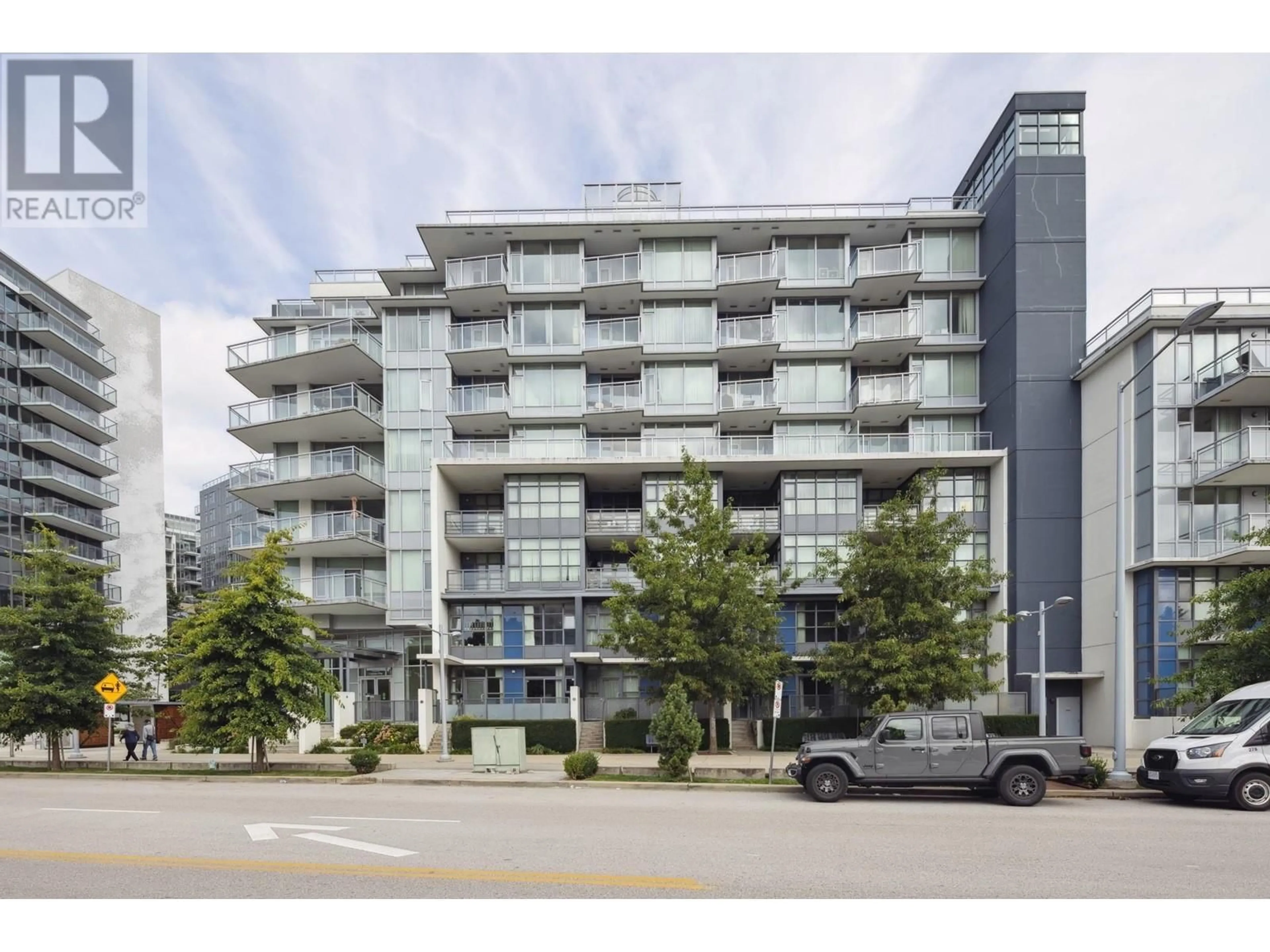 A pic from exterior of the house or condo, the street view for 515 8633 CAPSTAN WAY, Richmond British Columbia V6X0N5