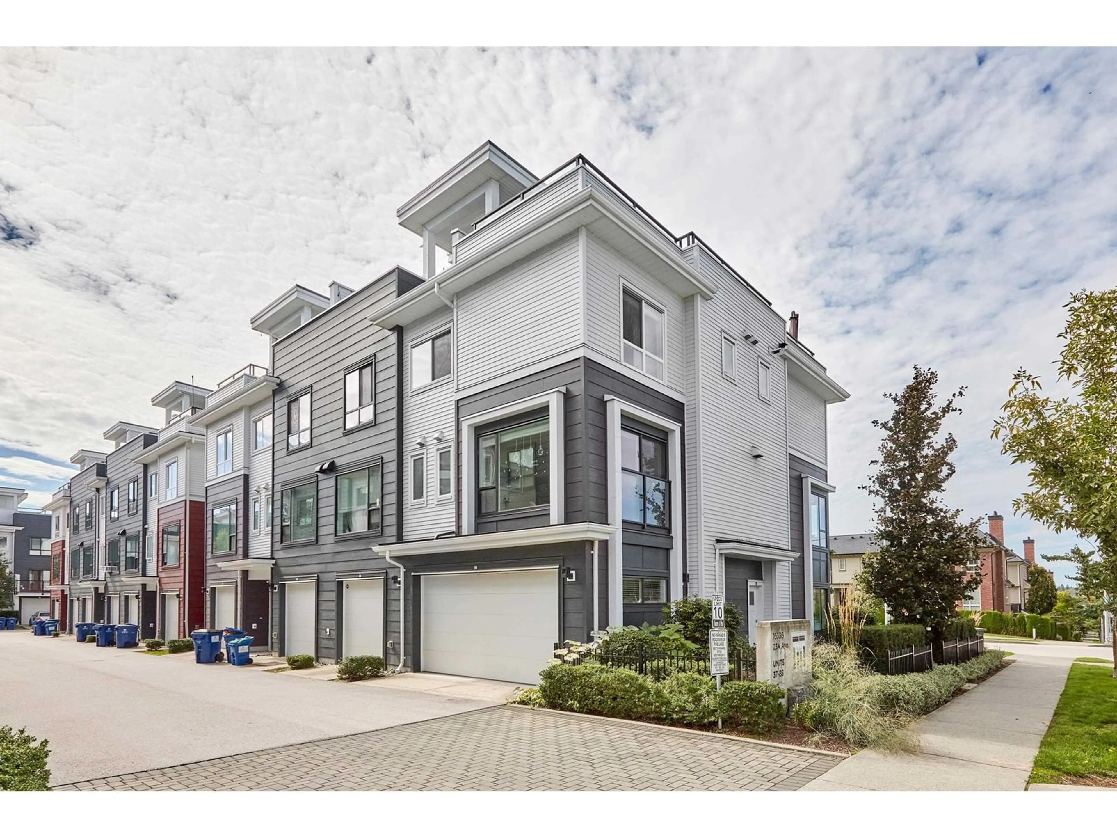 A pic from exterior of the house or condo, the street view for 37 16336 23A AVENUE, Surrey British Columbia V3Z0S5