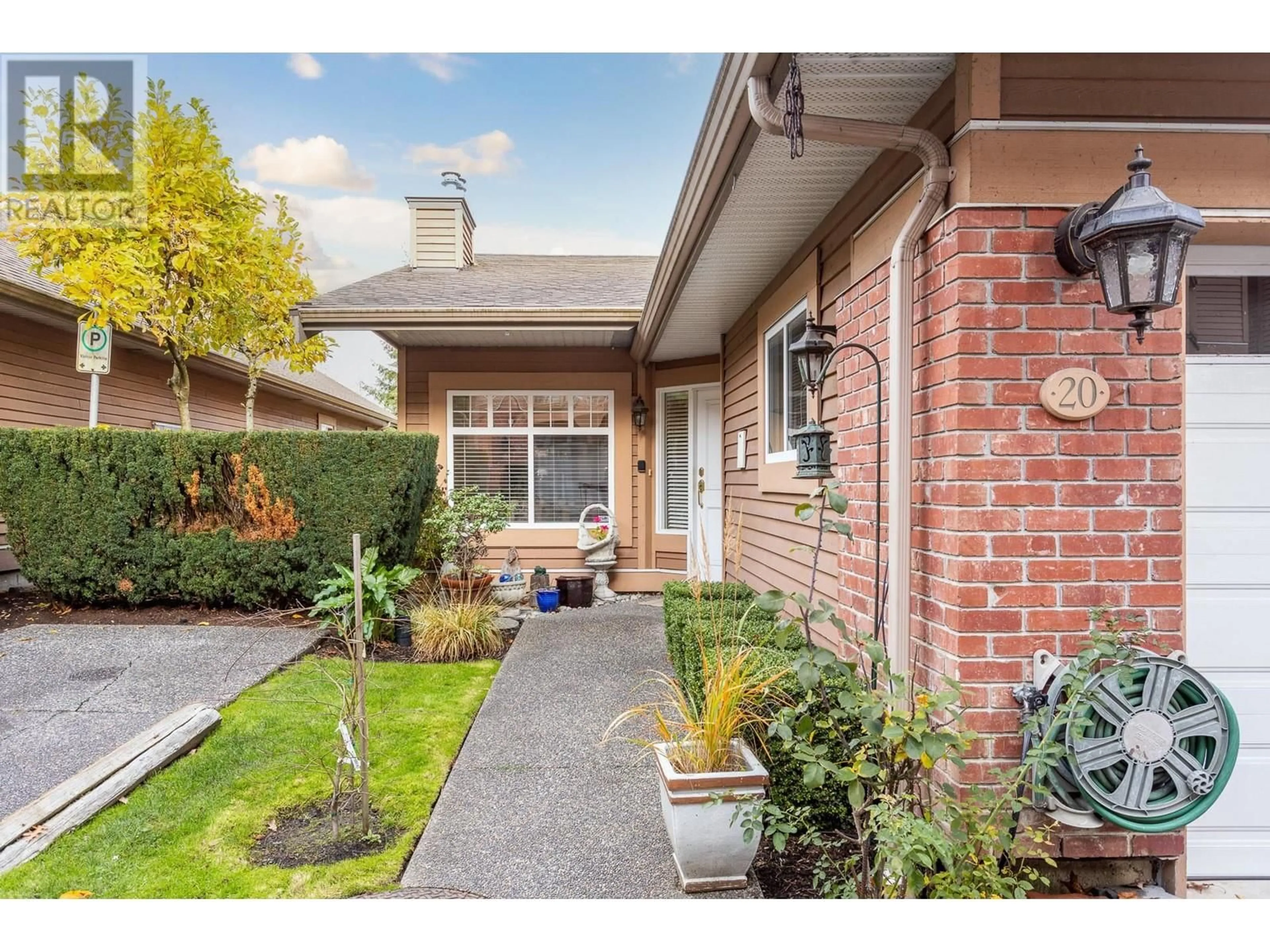 Home with brick exterior material for 20 5201 OAKMOUNT CRESCENT, Burnaby British Columbia V5H4S8