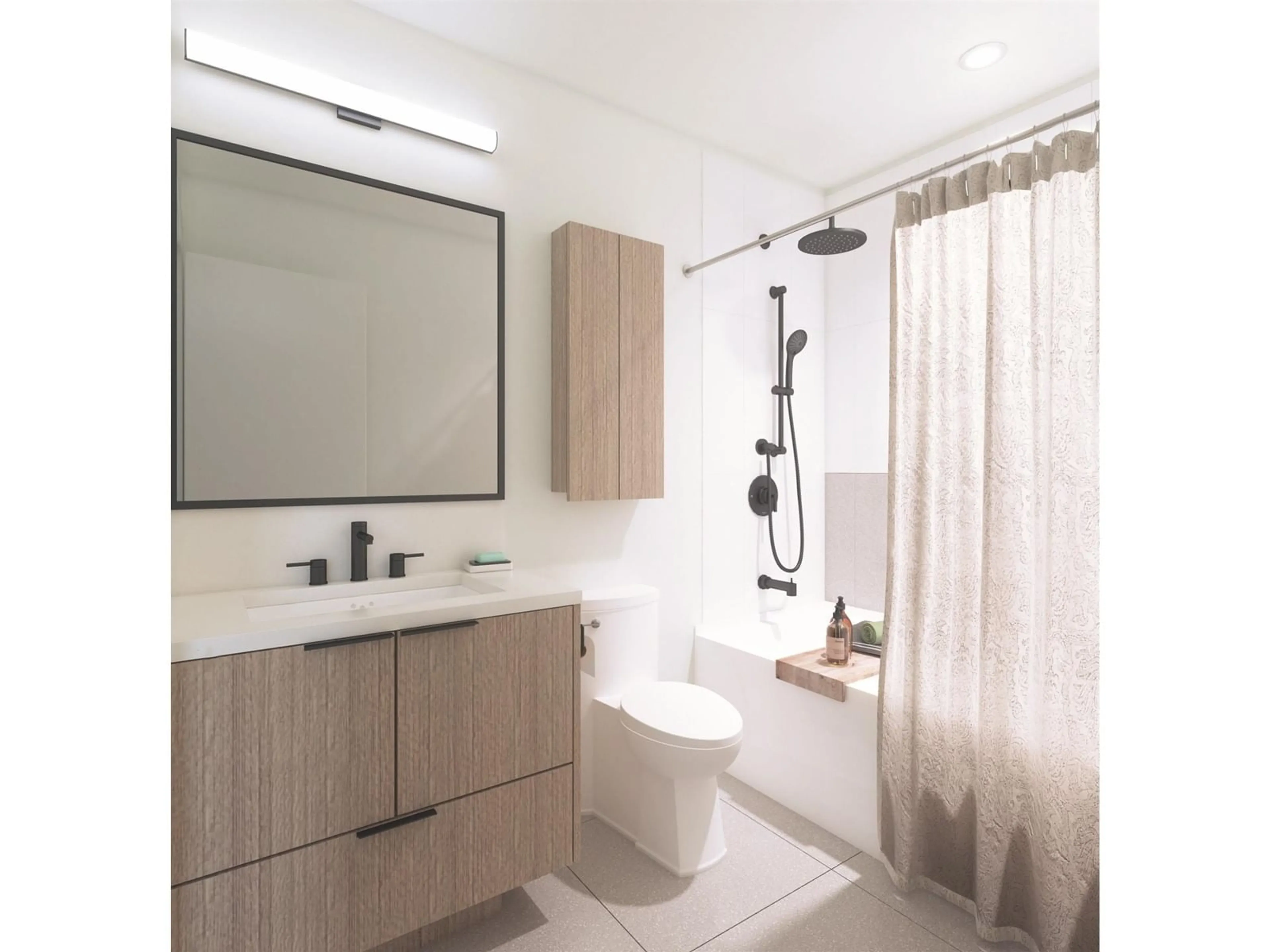 Standard bathroom, ceramic floors for 108 9456 134 STREET, Surrey British Columbia V3V5S4