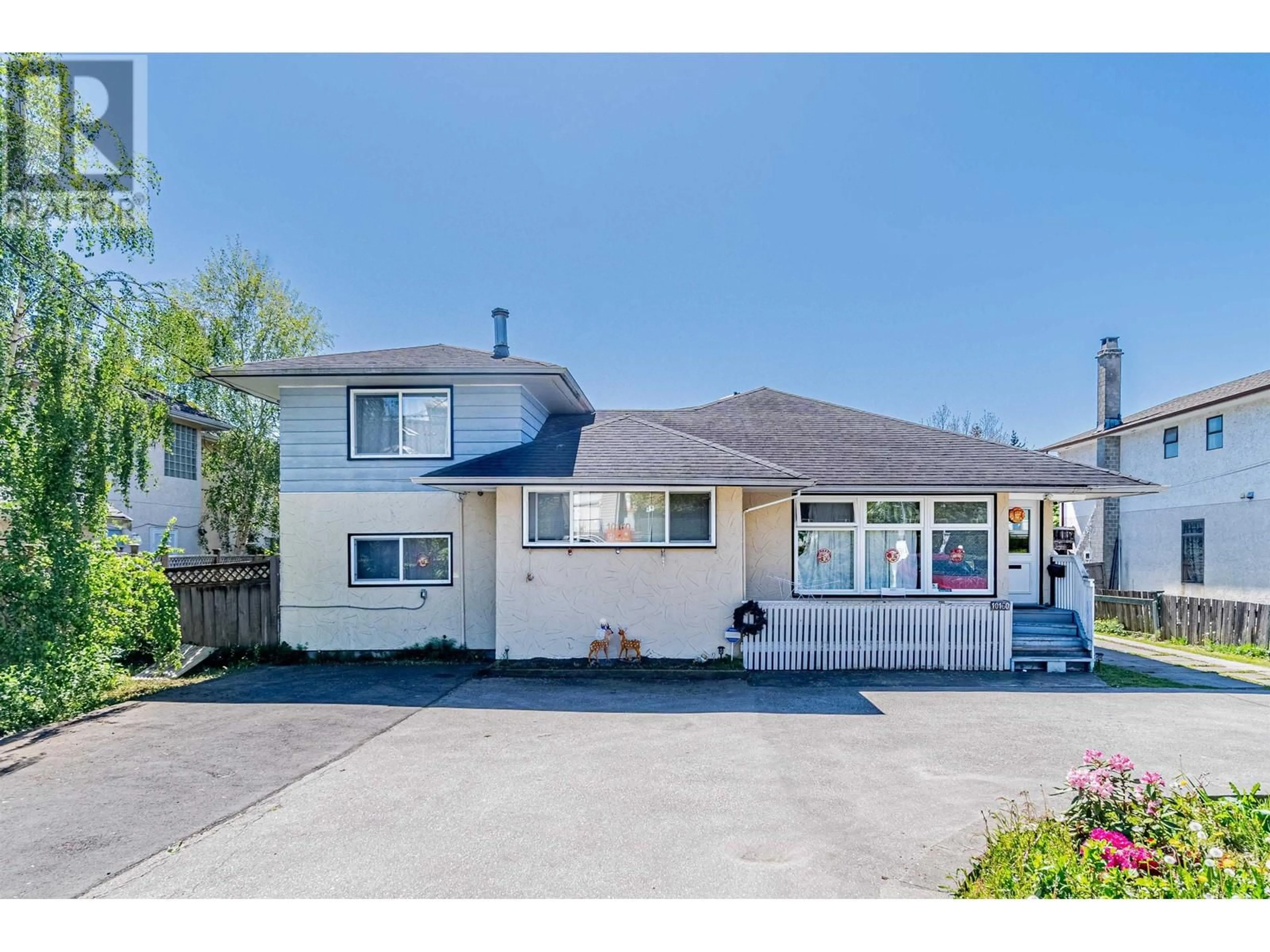 Frontside or backside of a home, the fenced backyard for 10160 RIVER DRIVE, Richmond British Columbia V6X1Z3