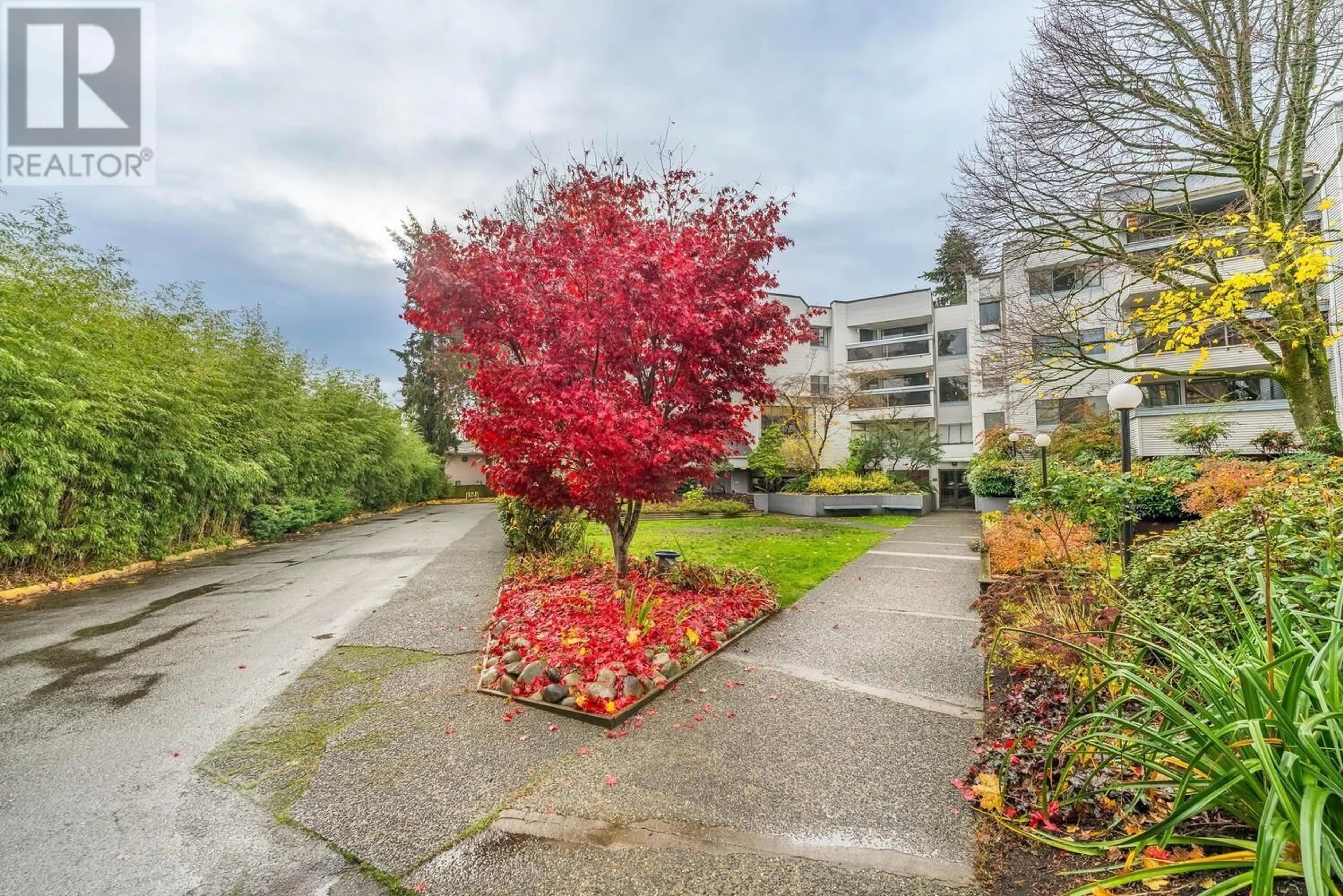 A pic from exterior of the house or condo, the street view for 308 8760 BLUNDELL ROAD, Richmond British Columbia V6Y1K1