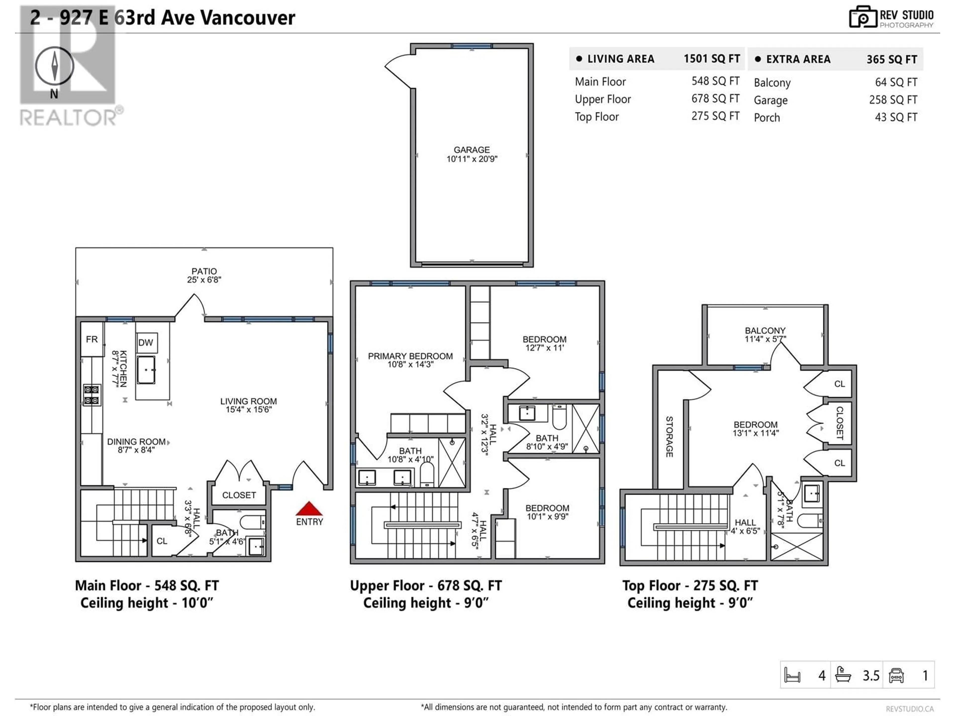 Floor plan for 2 927 E 63RD AVENUE, Vancouver British Columbia V5X2K9