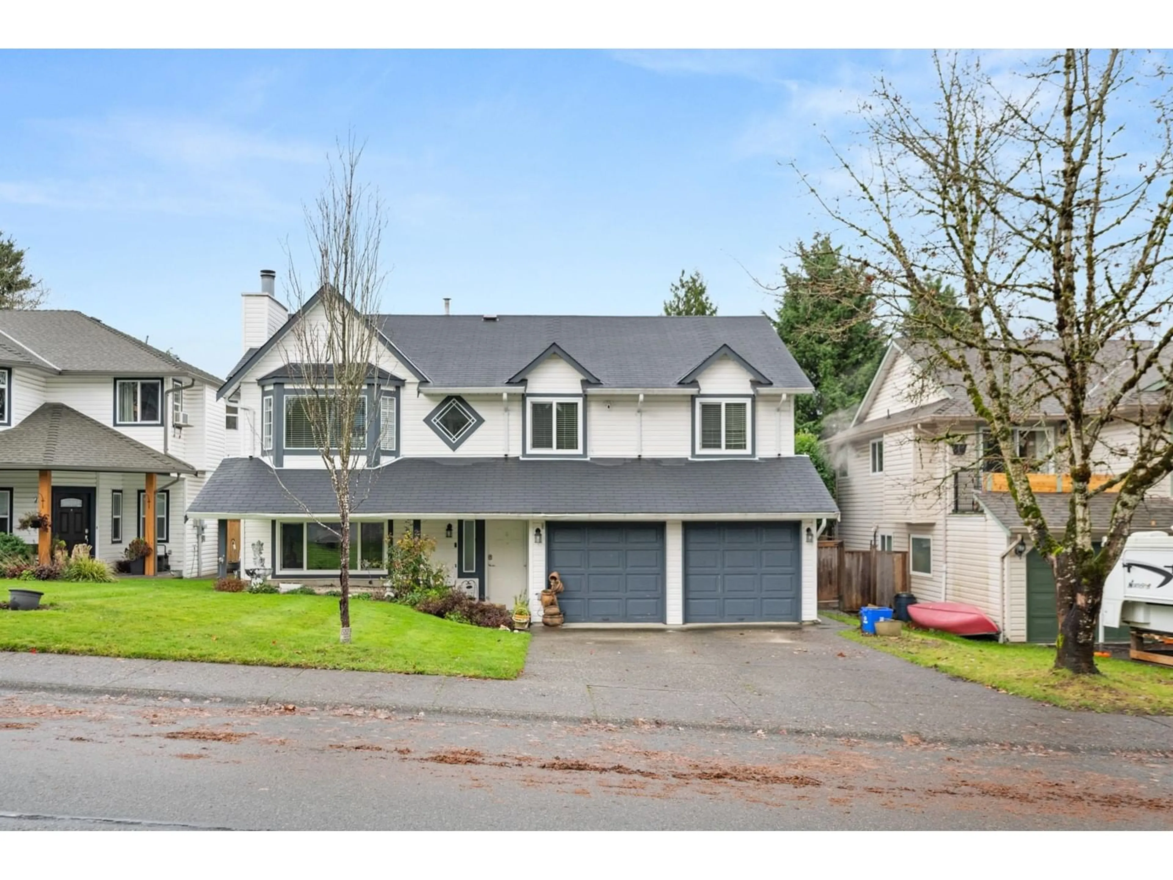 Frontside or backside of a home, the street view for 21247 89 AVENUE, Langley British Columbia V1M2E2