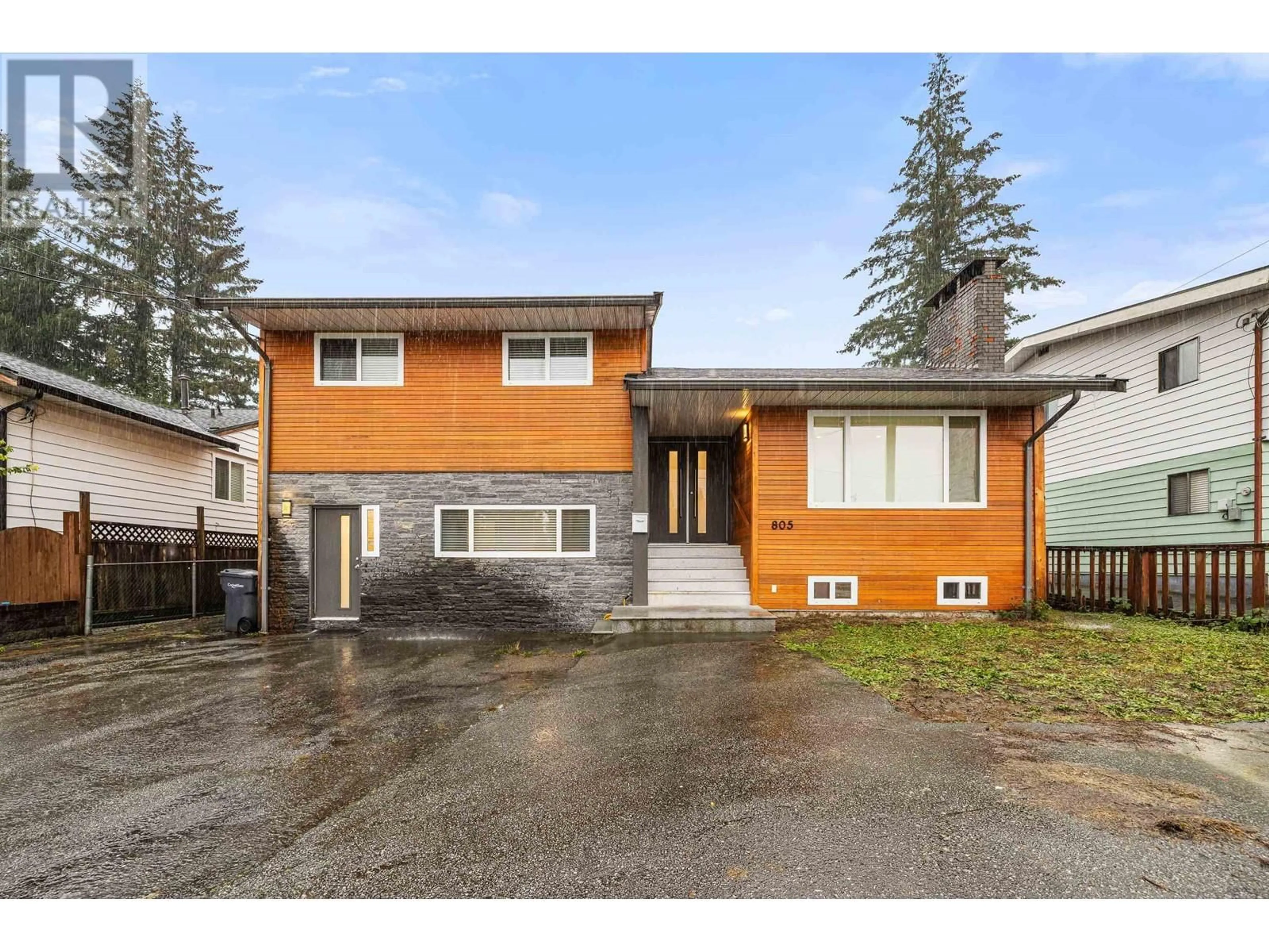 Frontside or backside of a home, the street view for 805 POIRIER STREET, Coquitlam British Columbia V3J7H8