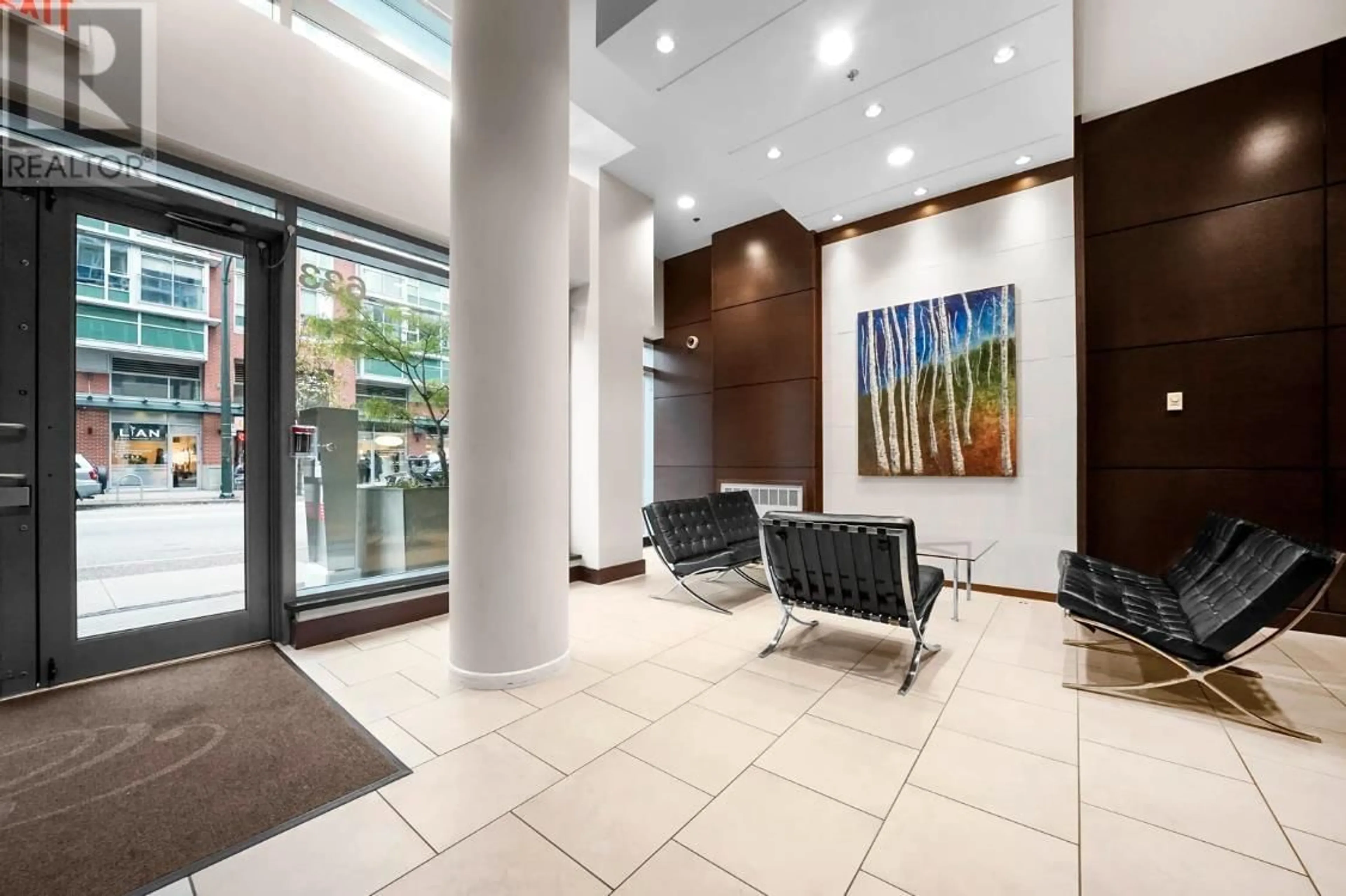 Indoor lobby, wood floors for 301 689 ABBOTT STREET, Vancouver British Columbia V6B0J2