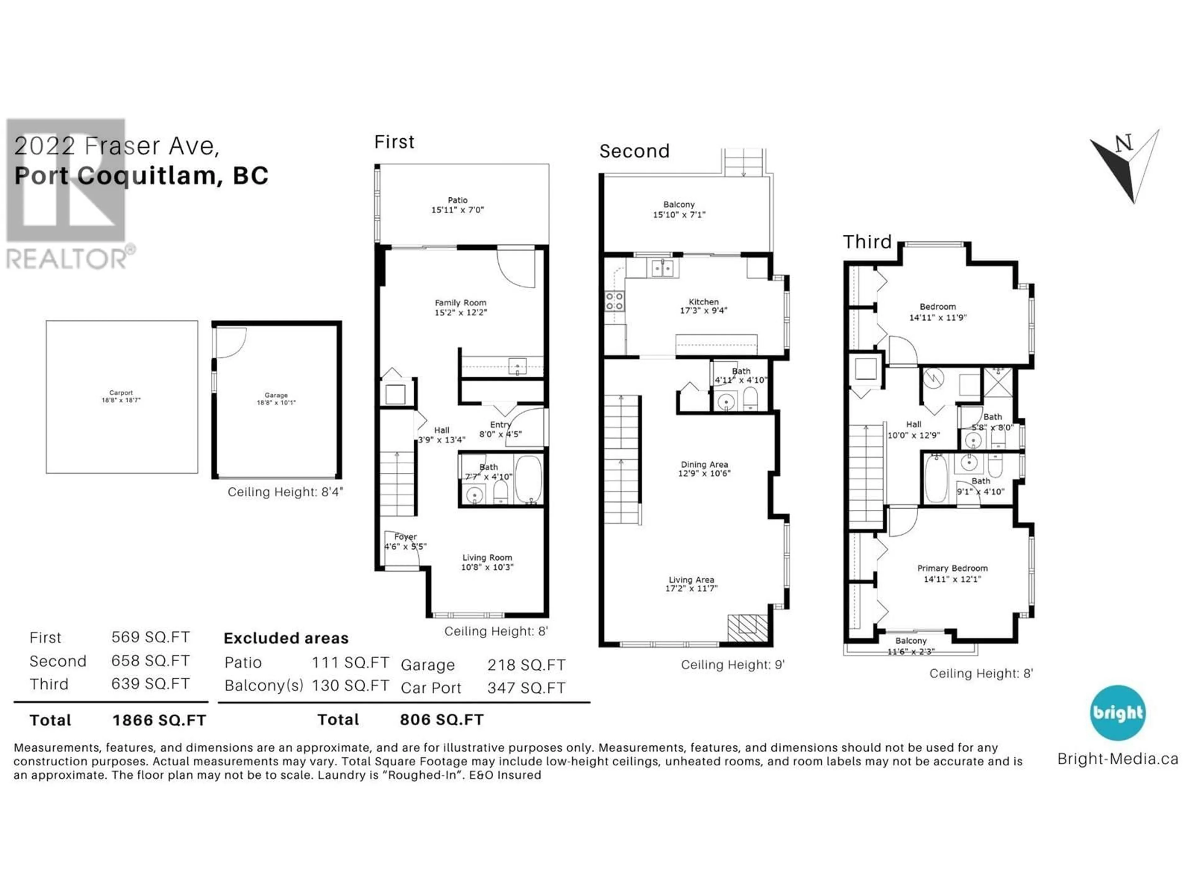 Floor plan for 2022 FRASER AVENUE, Port Coquitlam British Columbia V3B1N6