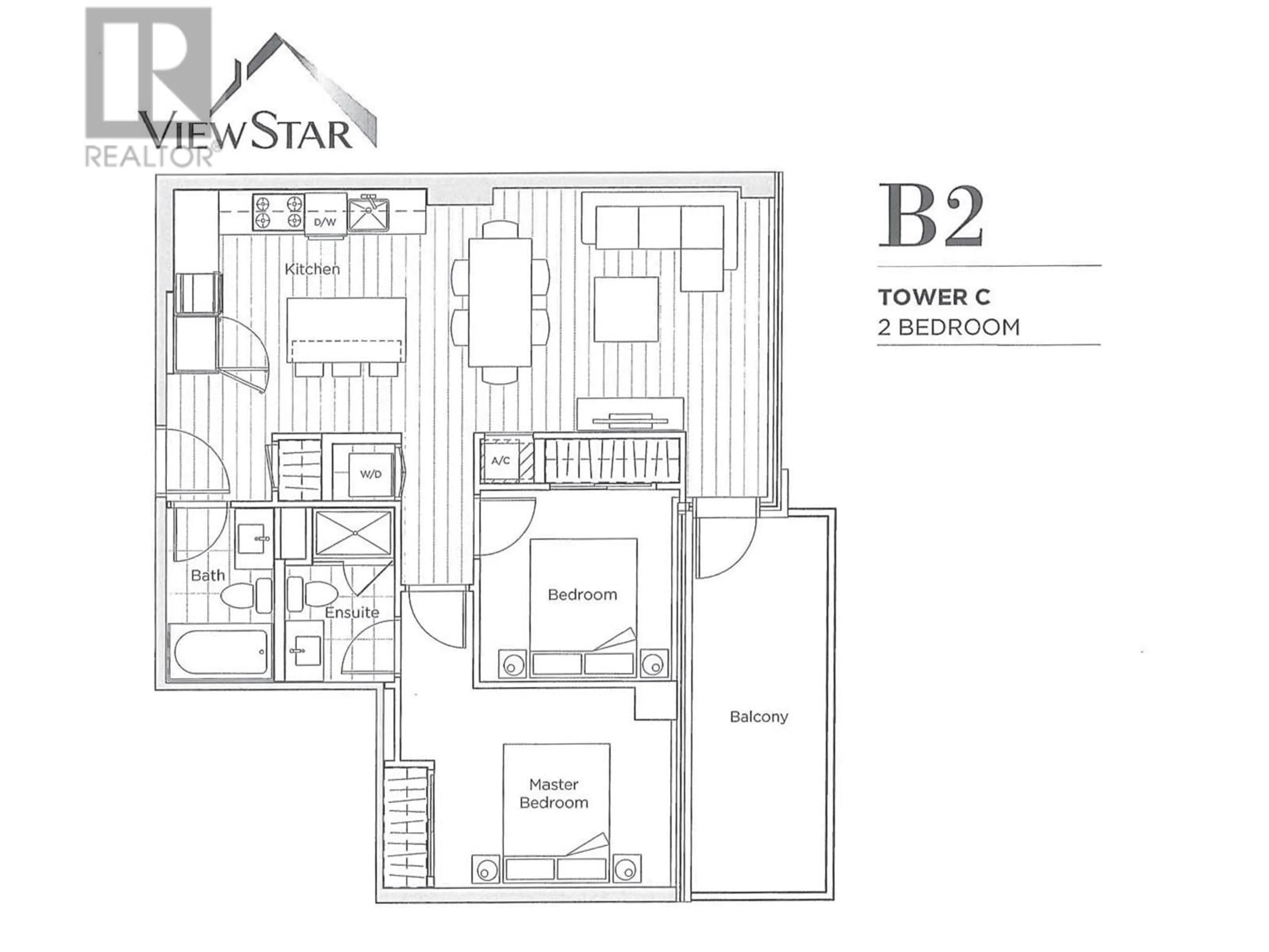 Floor plan for 1500 8199 CAPSTAN WAY, Richmond British Columbia V6X0V3