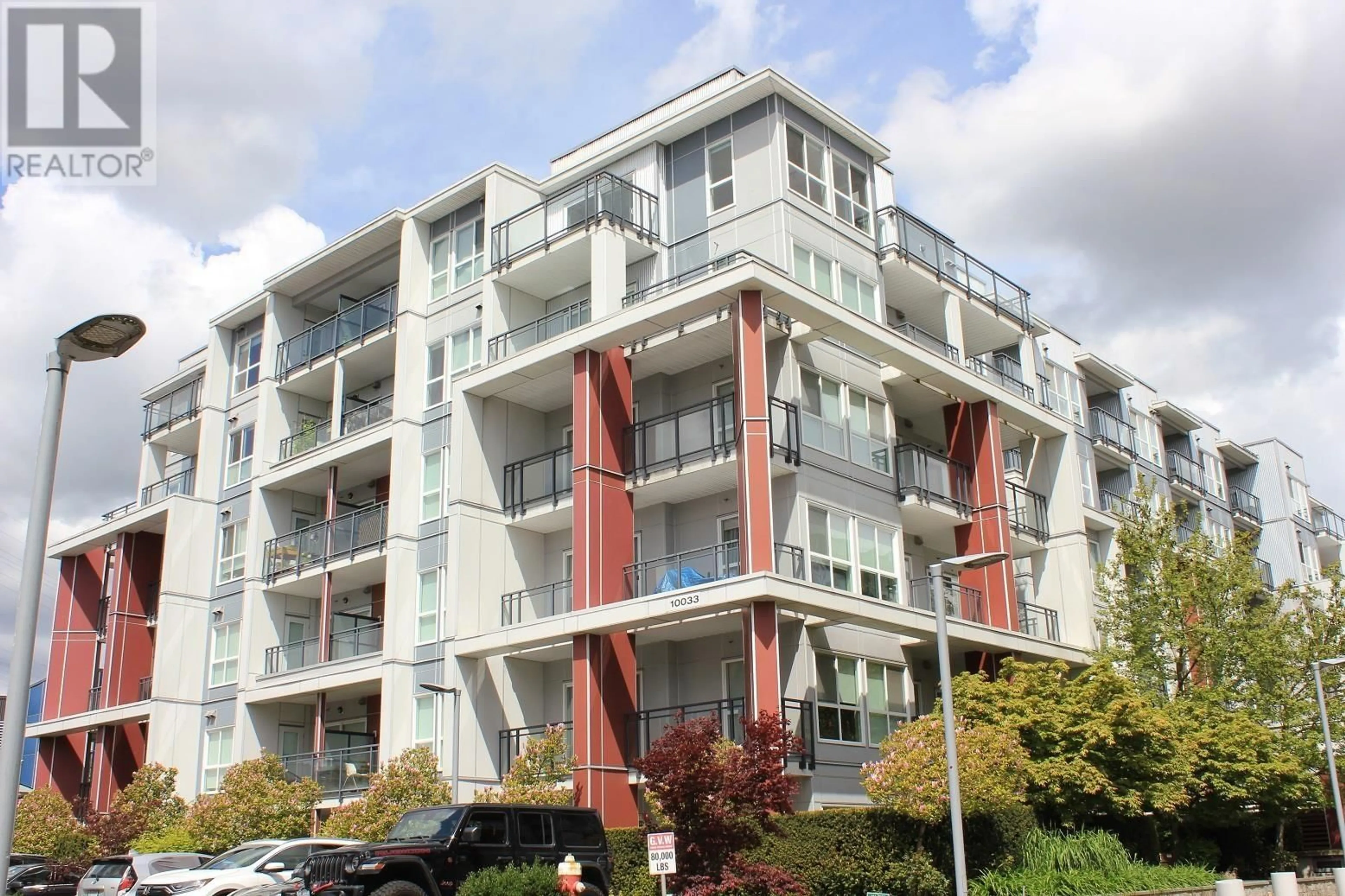 A pic from exterior of the house or condo, the front or back of building for 702 10033 RIVER DRIVE, Richmond British Columbia V6X0L1