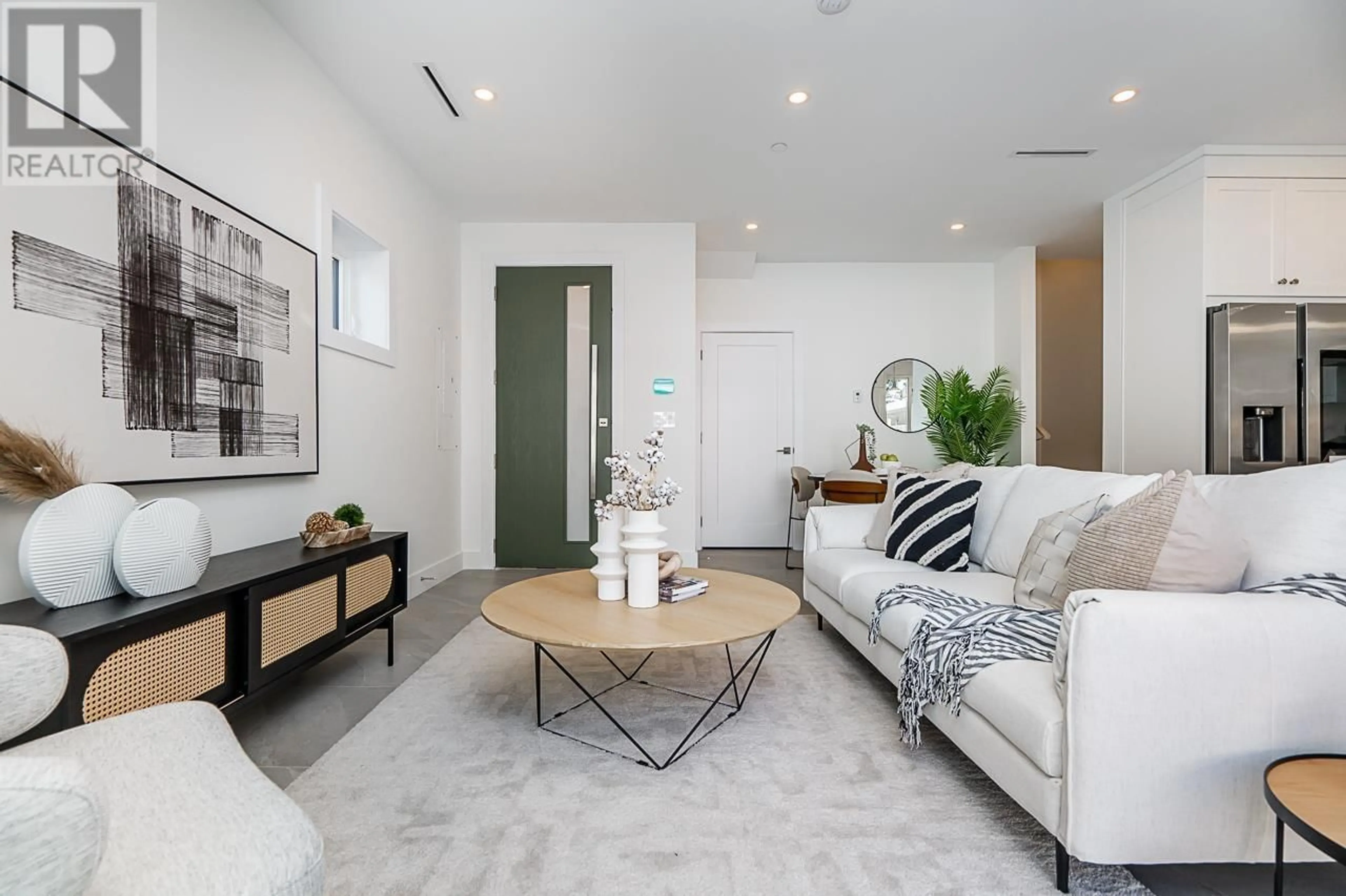 Living room, wood floors for 2 6273 WINDSOR STREET, Vancouver British Columbia V5W3J2