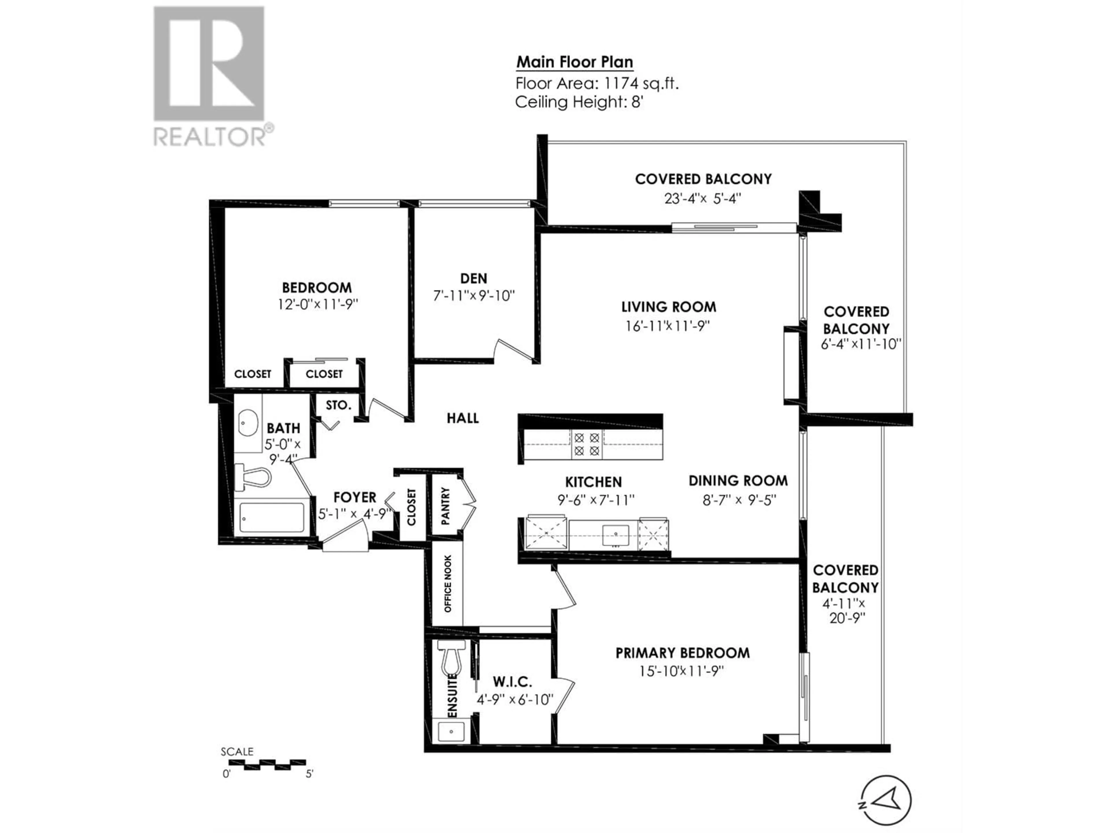 Floor plan for 603 3737 BARTLETT COURT, Burnaby British Columbia V3J7E3