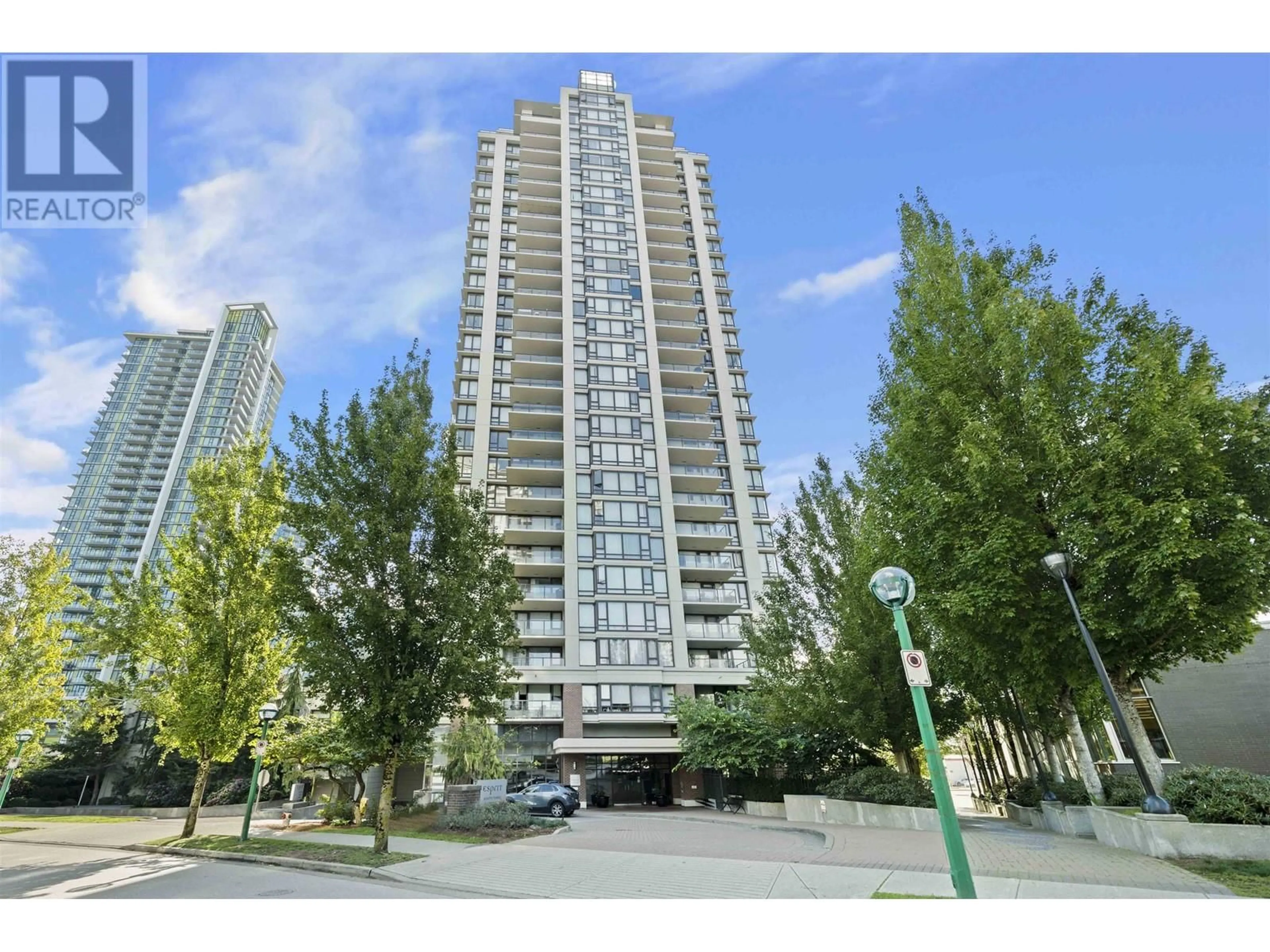 A pic from exterior of the house or condo, the street view for 1402 7328 ARCOLA STREET, Burnaby British Columbia V5E0A7