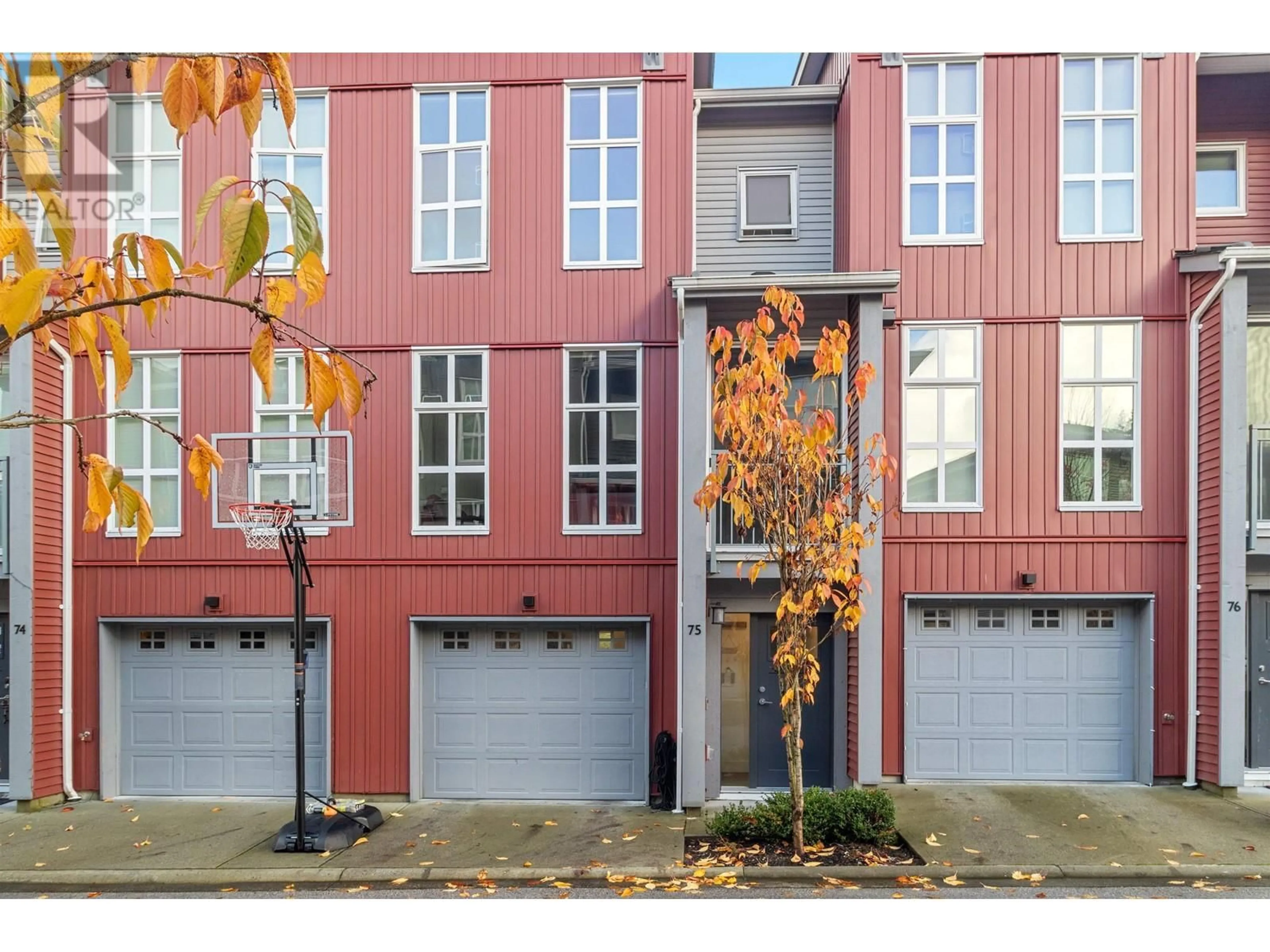 A pic from exterior of the house or condo, the street view for 75 24076 112 AVENUE, Maple Ridge British Columbia V2W0K2