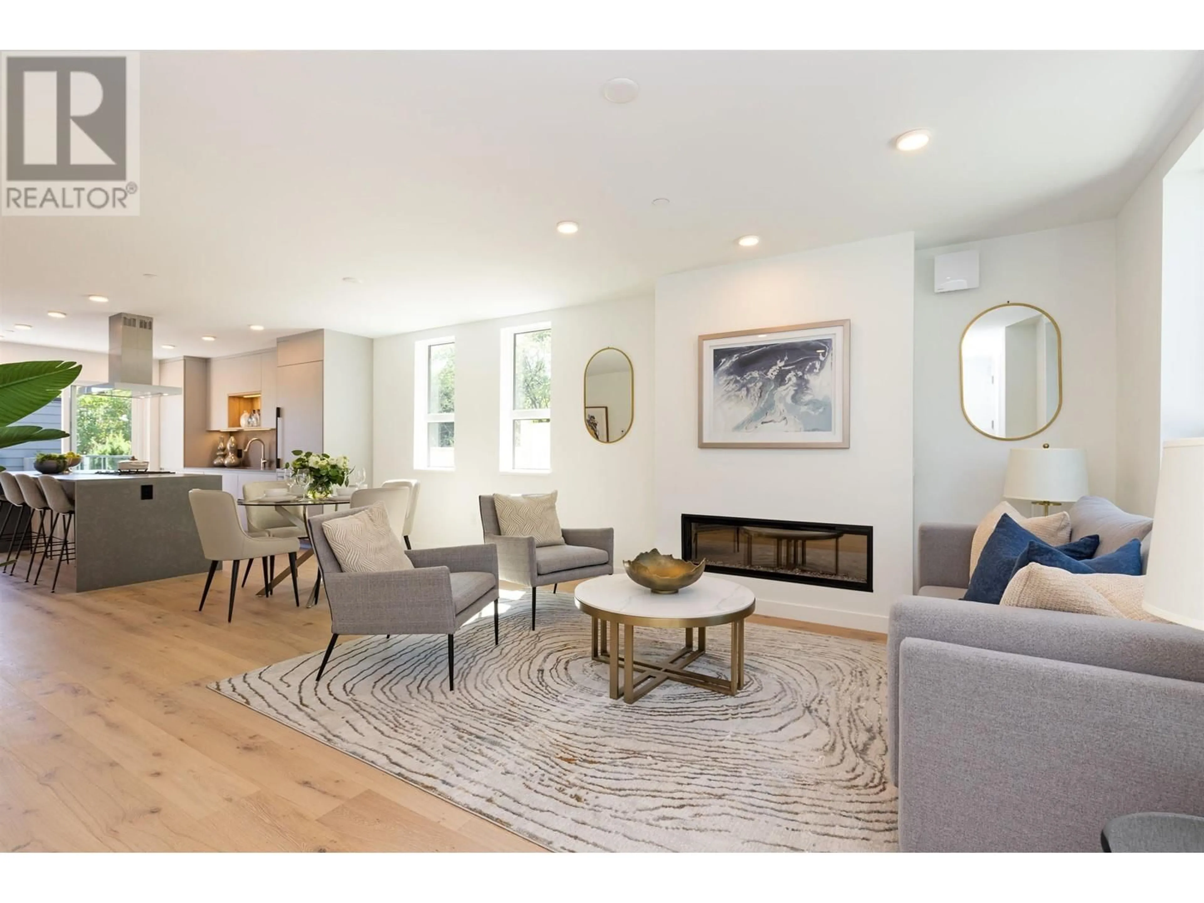 Living room, wood floors for 7305 HUDSON STREET, Vancouver British Columbia V6P4L5