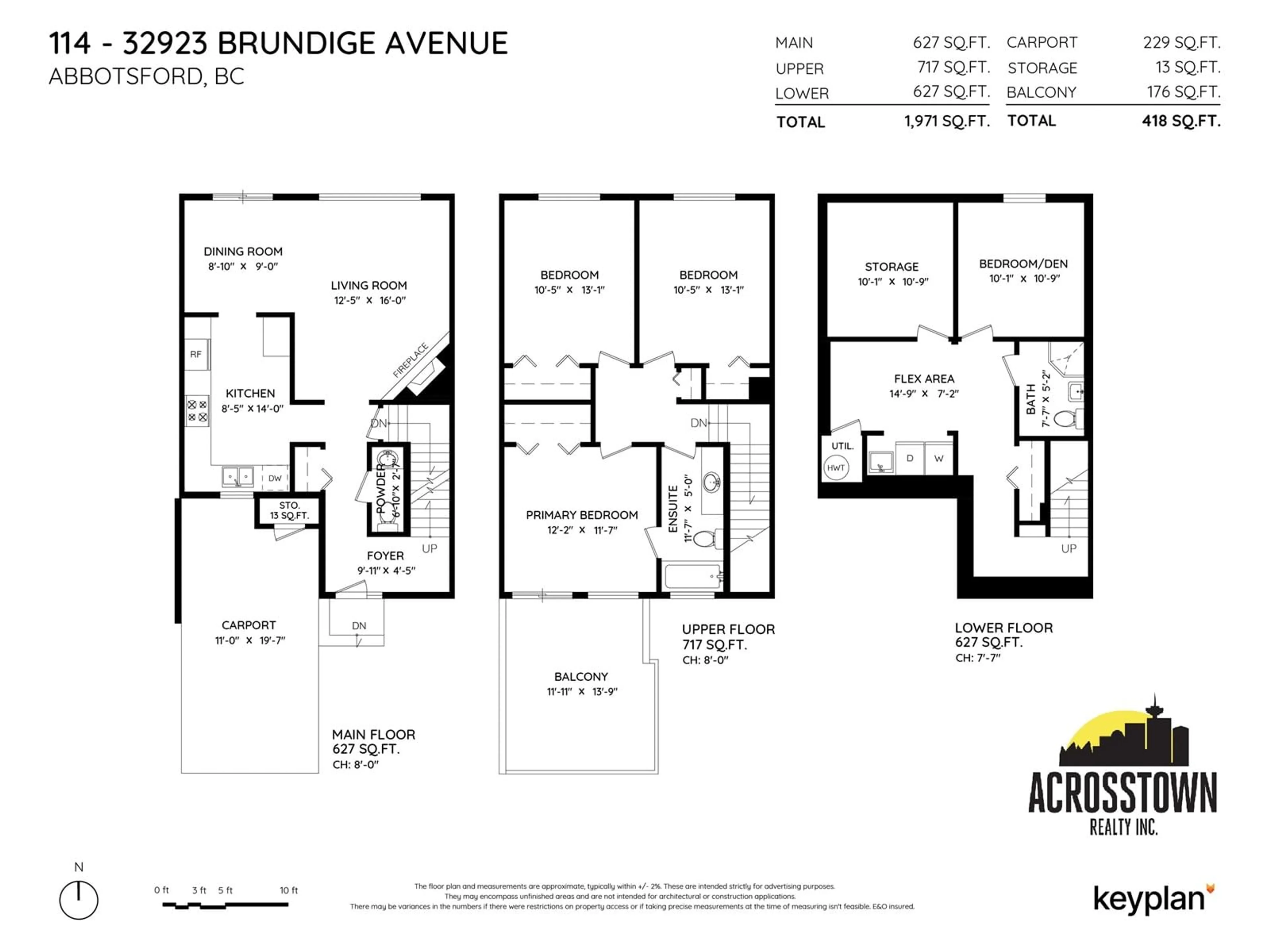 Floor plan for 114 32923 BRUNDIGE AVENUE, Abbotsford British Columbia V2S1N3