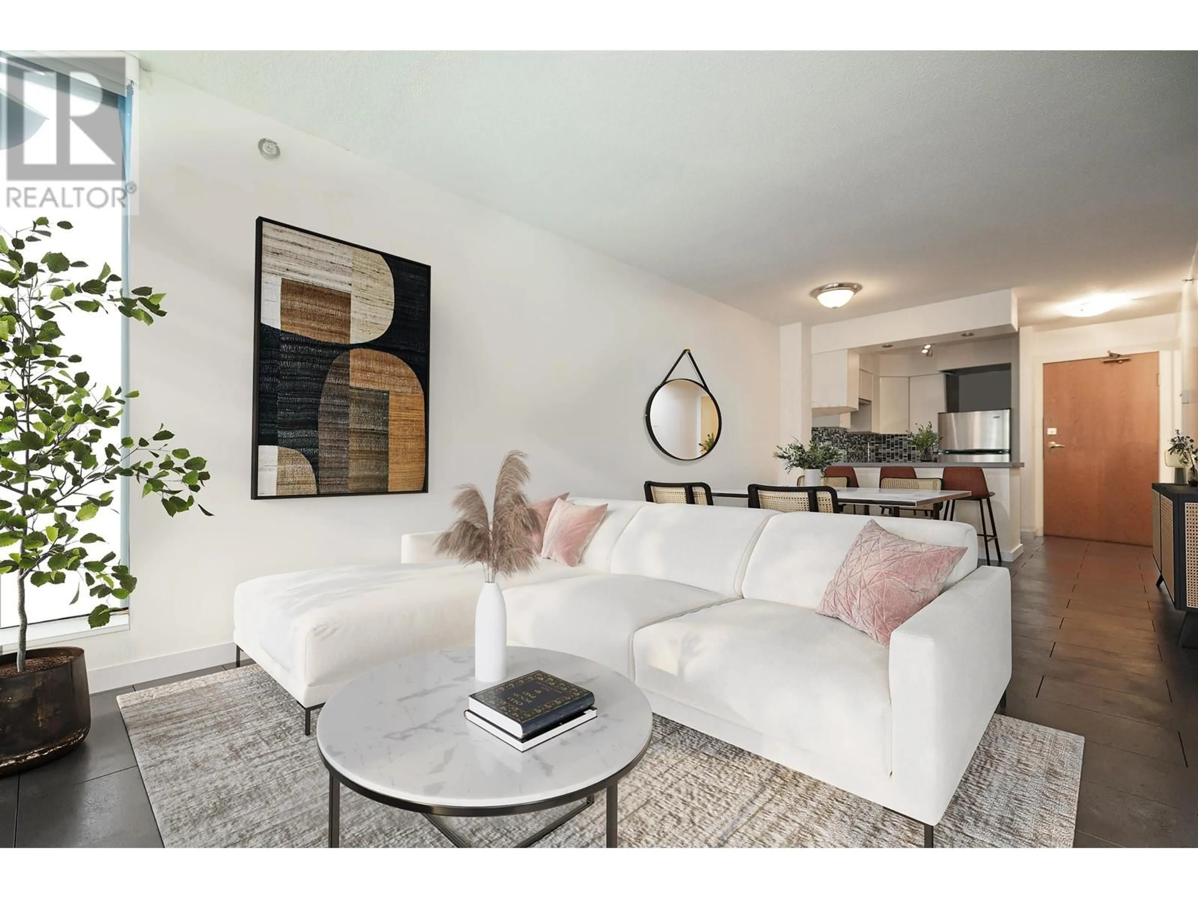 Living room, carpet floors for 1907 1189 HOWE STREET, Vancouver British Columbia V6Z2X4