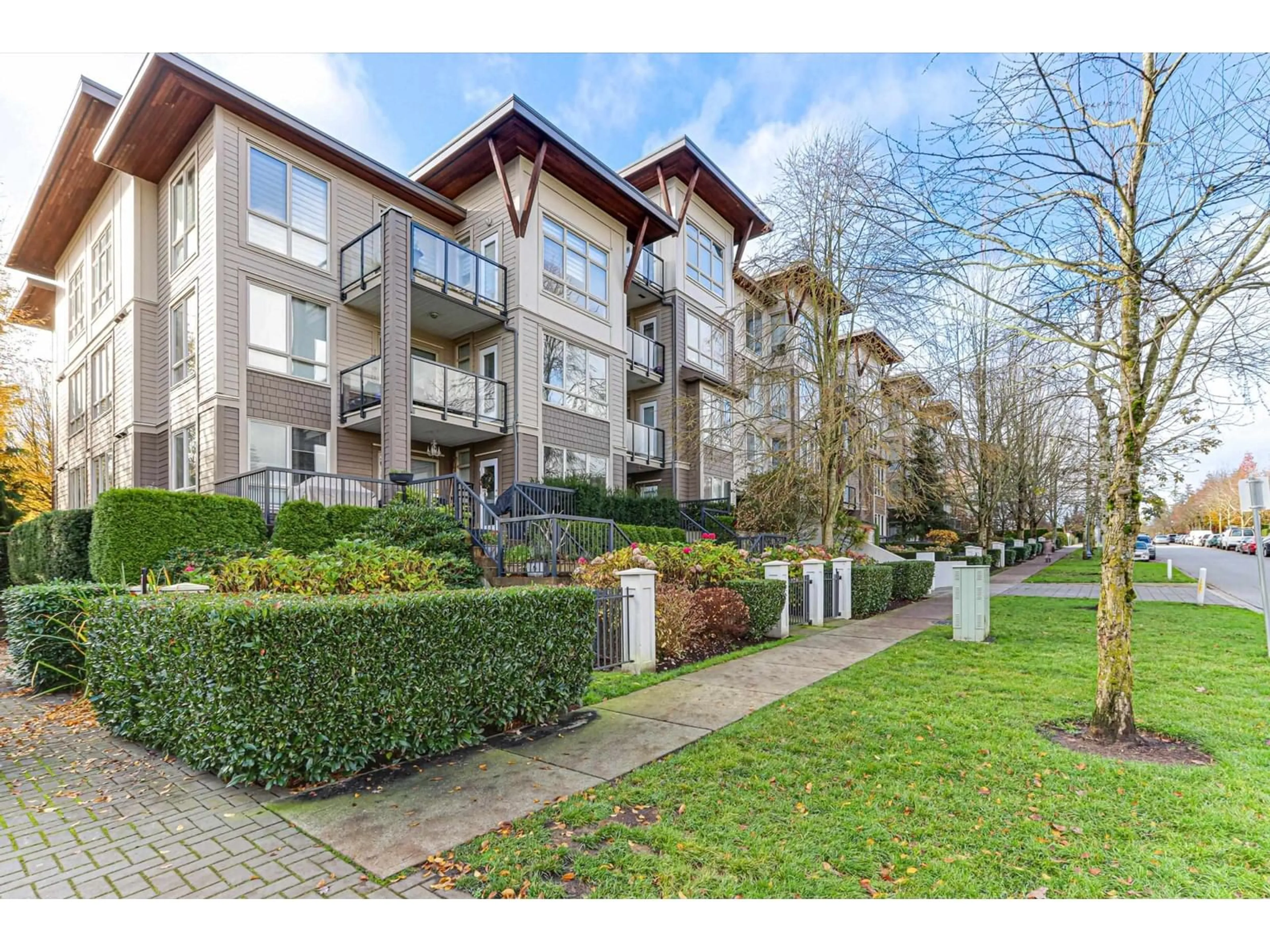 A pic from exterior of the house or condo, the street view for 227 15918 26TH AVENUE, Surrey British Columbia V3S5K3