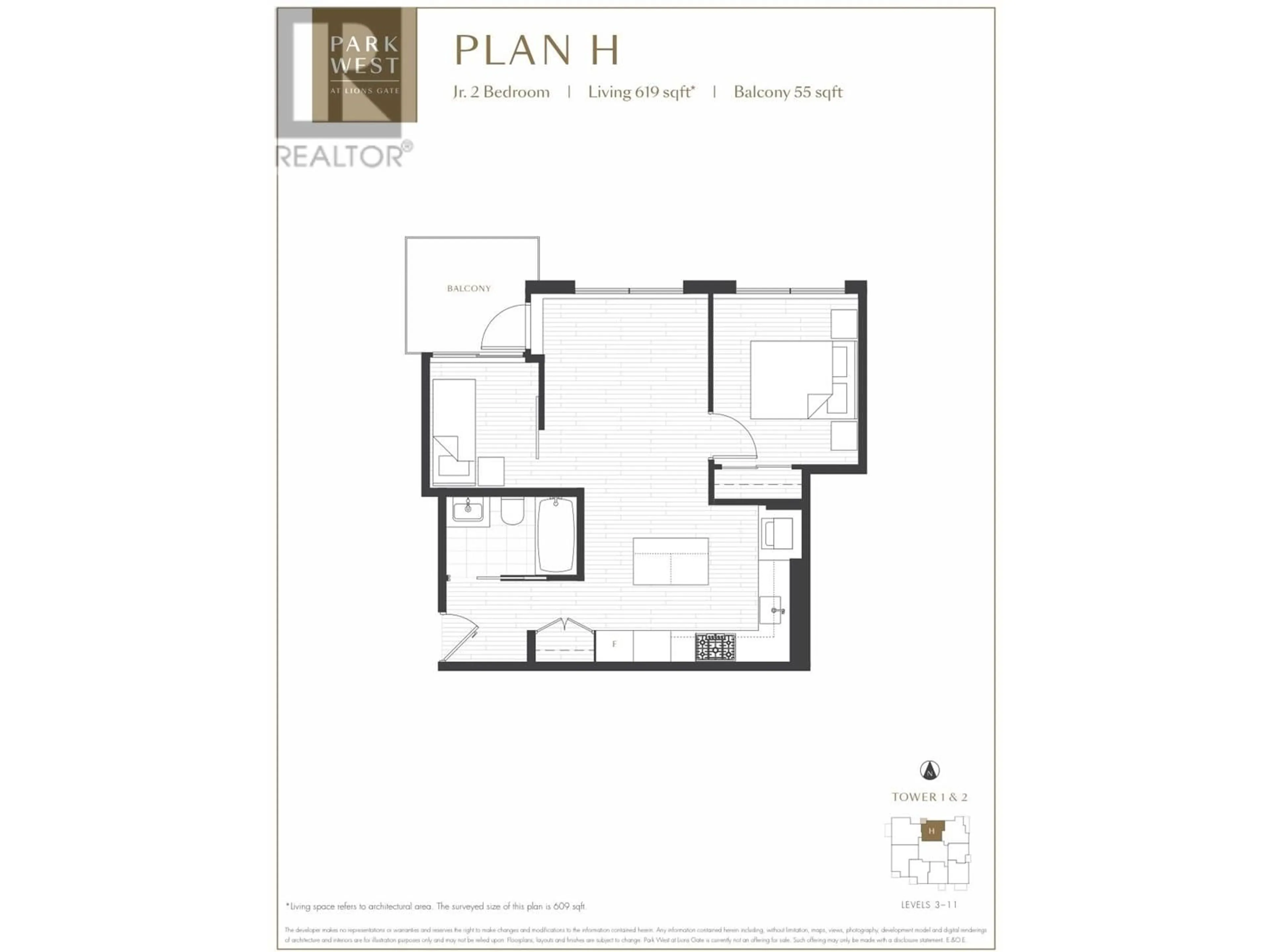 Floor plan for 1008 1632 LIONS GATE LANE, North Vancouver British Columbia V7P0E2