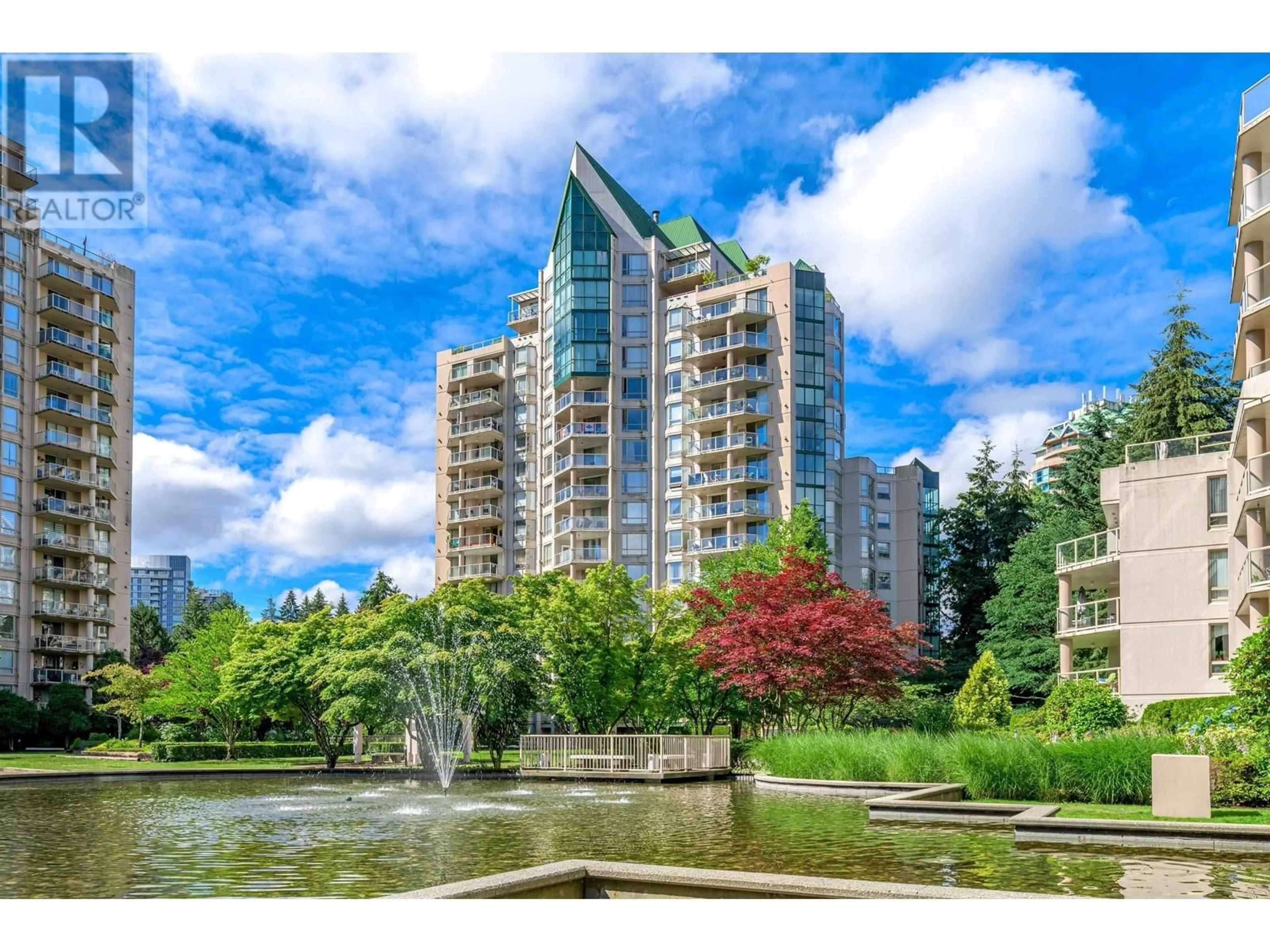 A pic from exterior of the house or condo, lake for 502 1189 EASTWOOD STREET, Coquitlam British Columbia V3B7N5