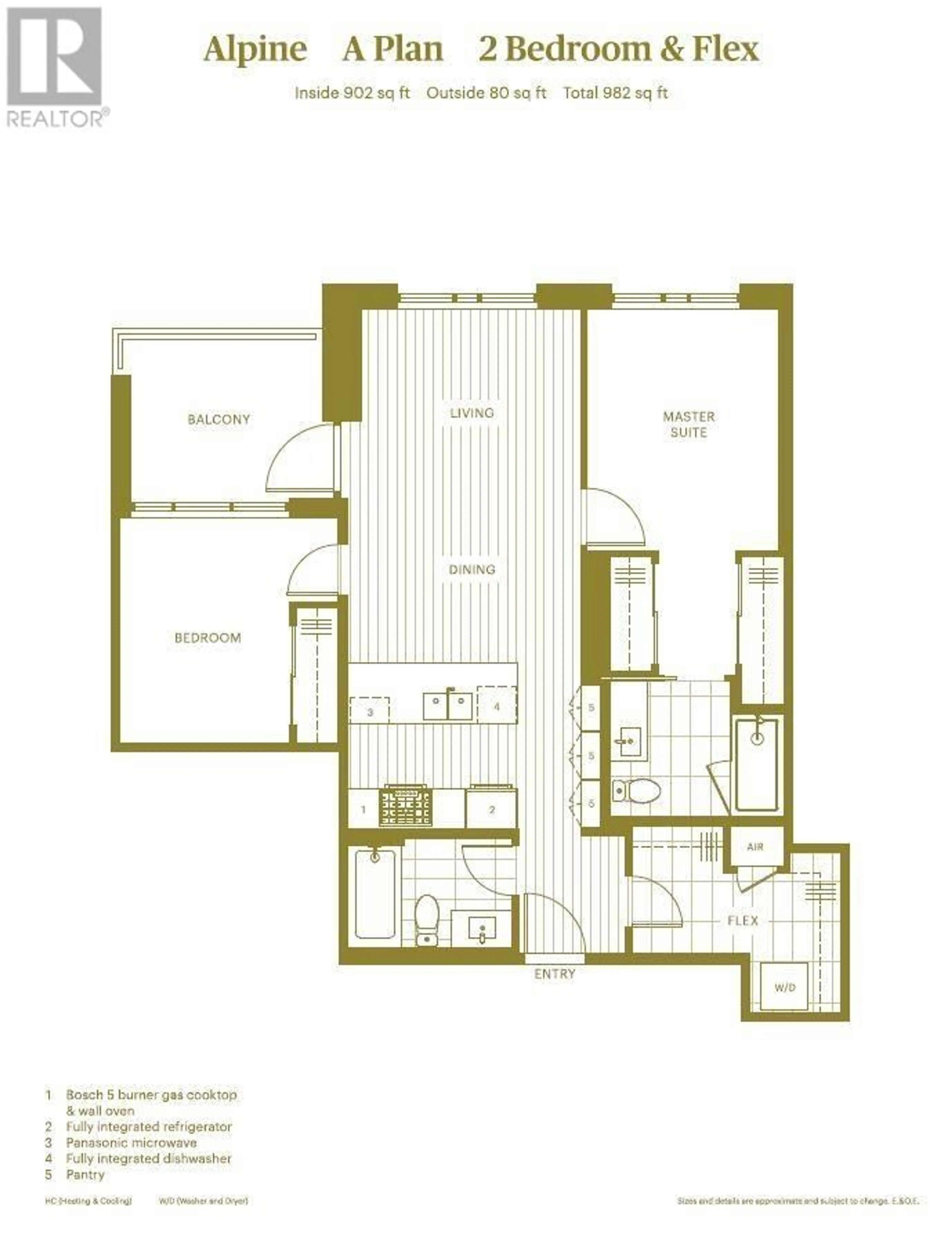 Floor plan for 407 2325 EMERY COURT, North Vancouver British Columbia V0V0V0